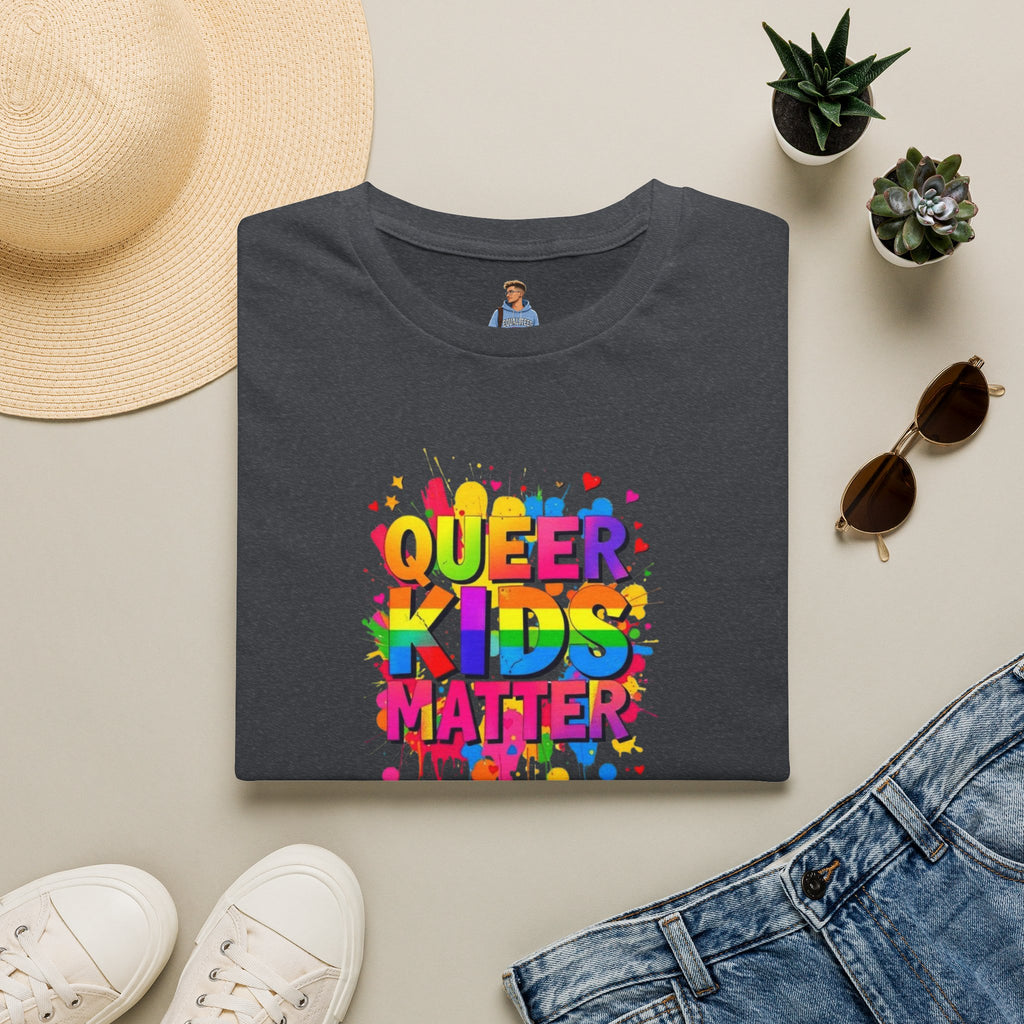Queer Kids Matter Unisex Softstyle T-Shirt - Celebrate Inclusivity & Pride