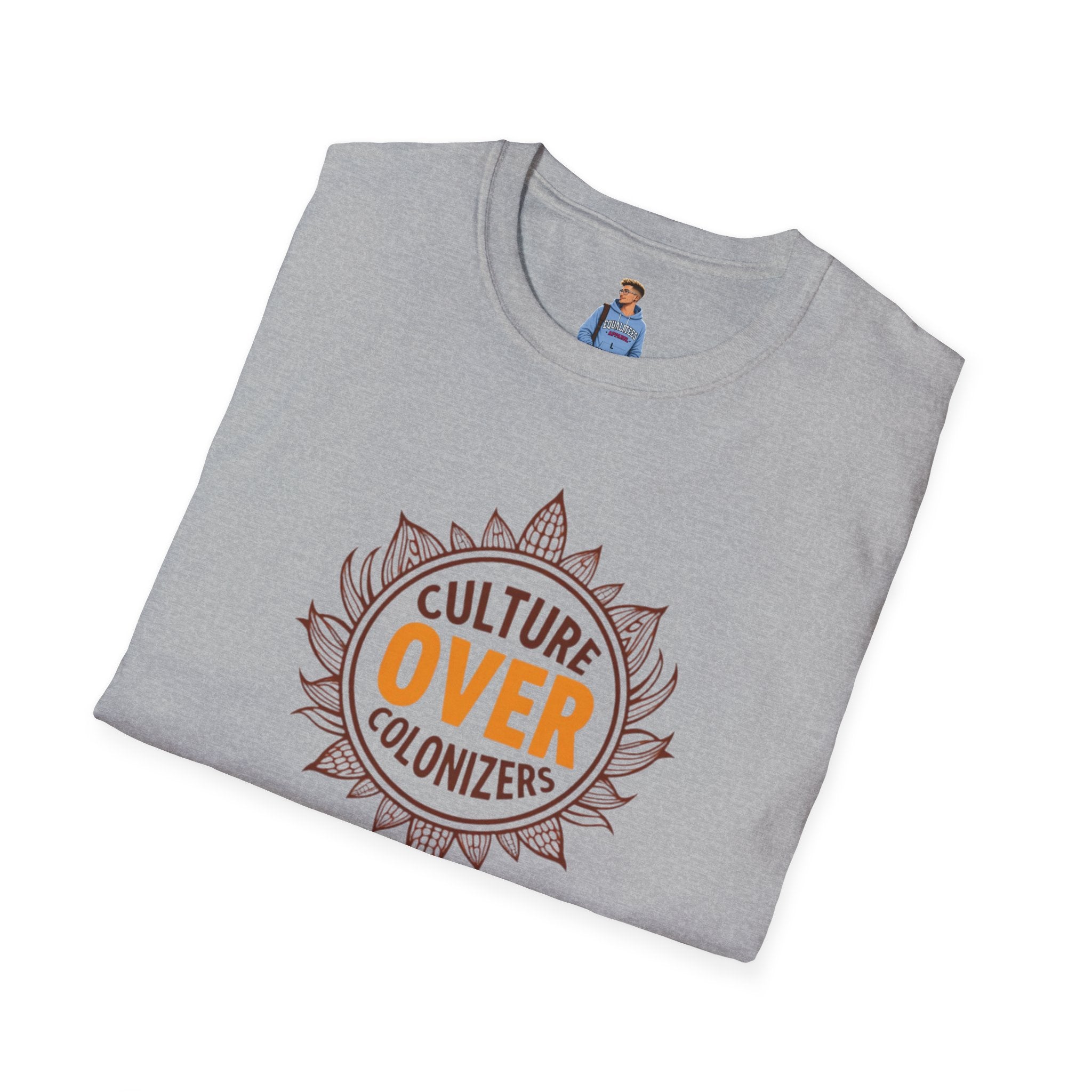Culture Over Colonizers Unisex Softstyle T-Shirt