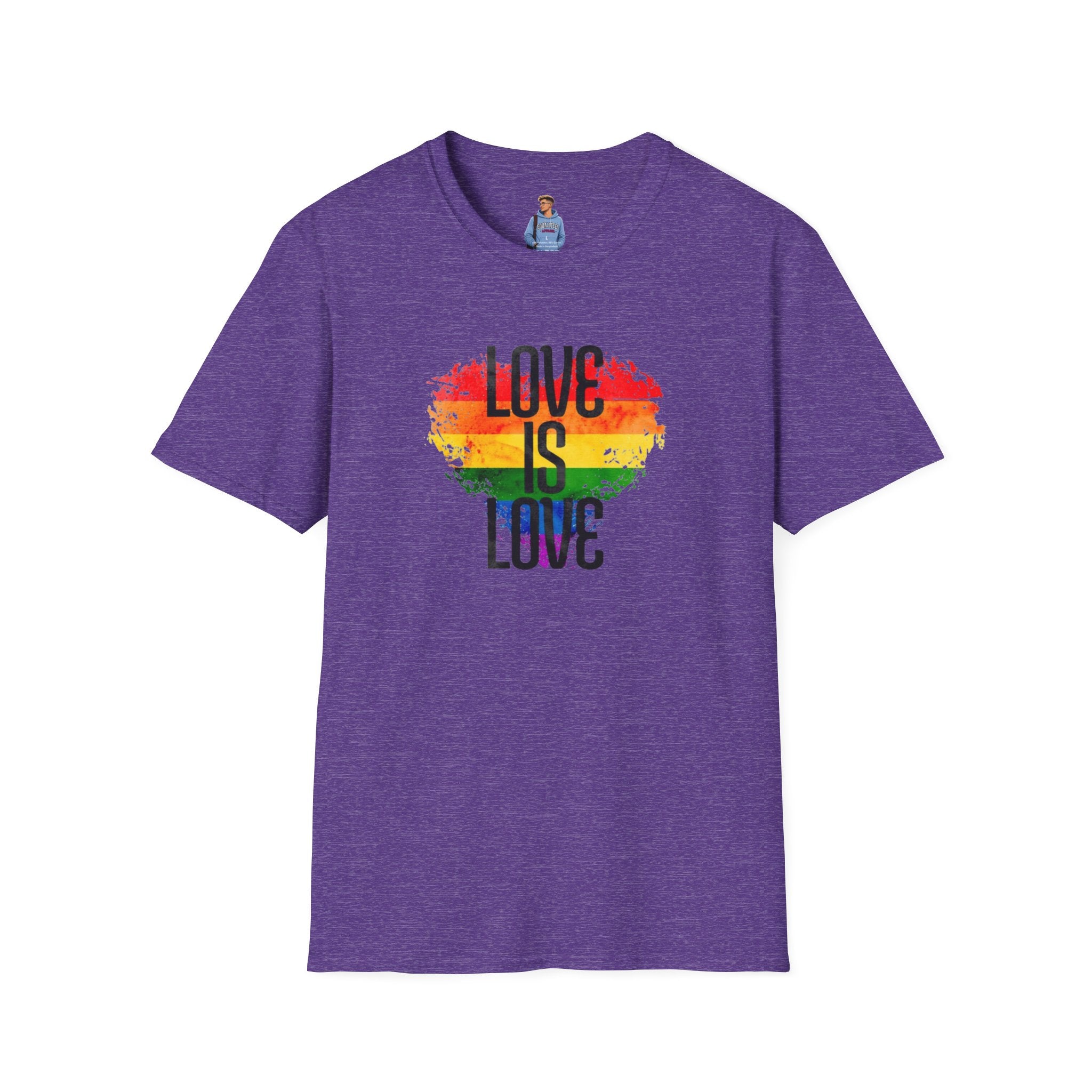 Pride Love Is Love Unisex Softstyle T-Shirt