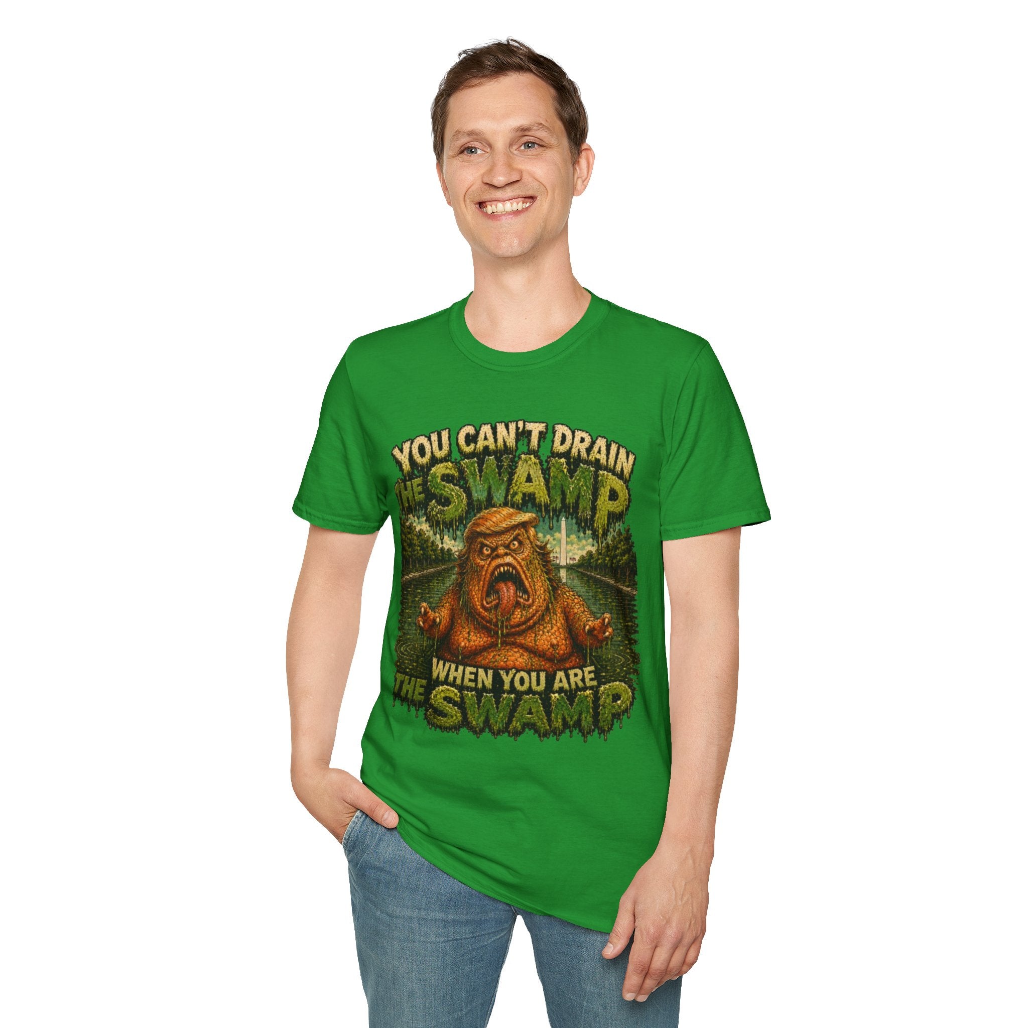 T-Shirt — "You Can't Drain the Swamp when you ARE the Swamp" Graphic Tee