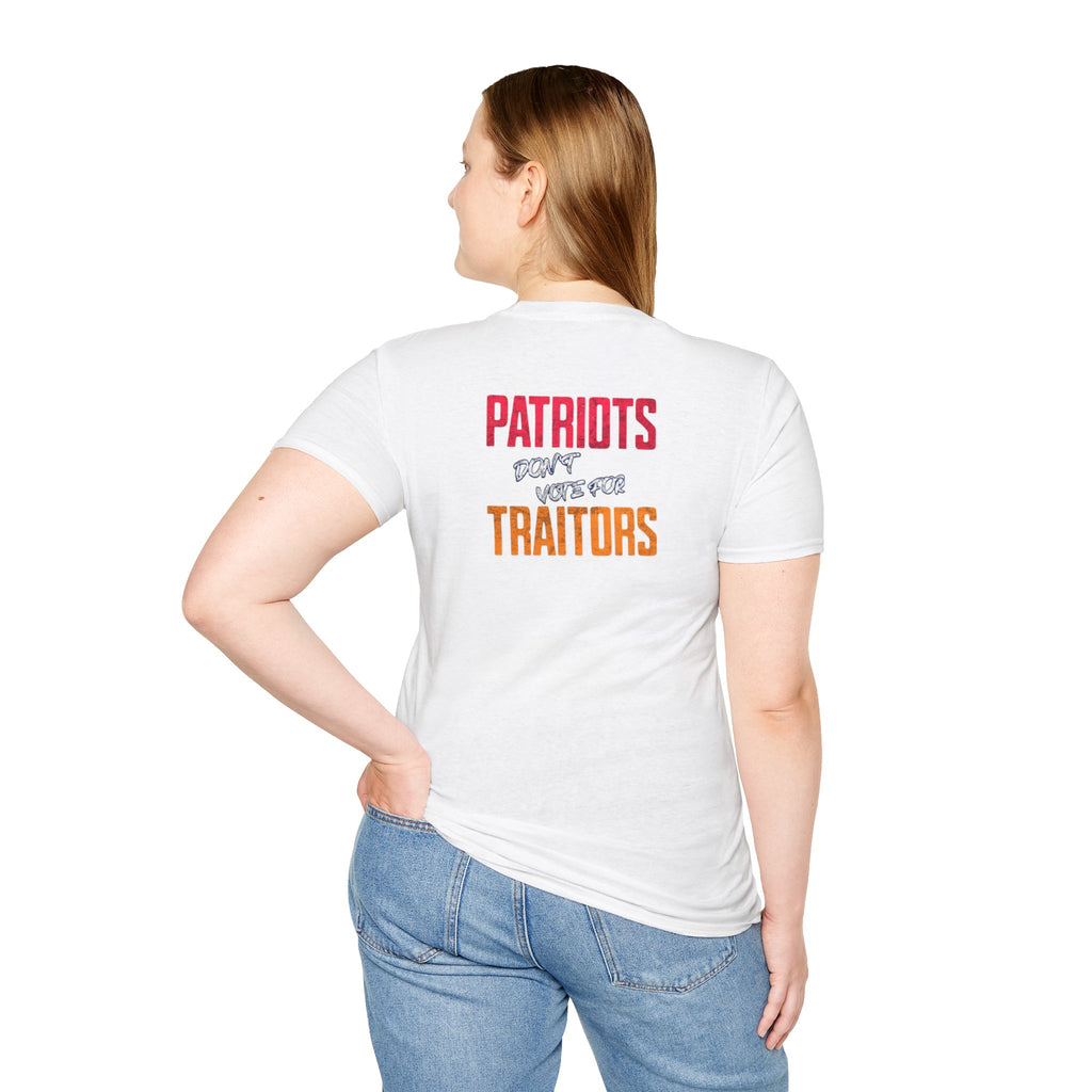 Americans Against MAGA Red Patriots Unisex Softstyle T-Shirt