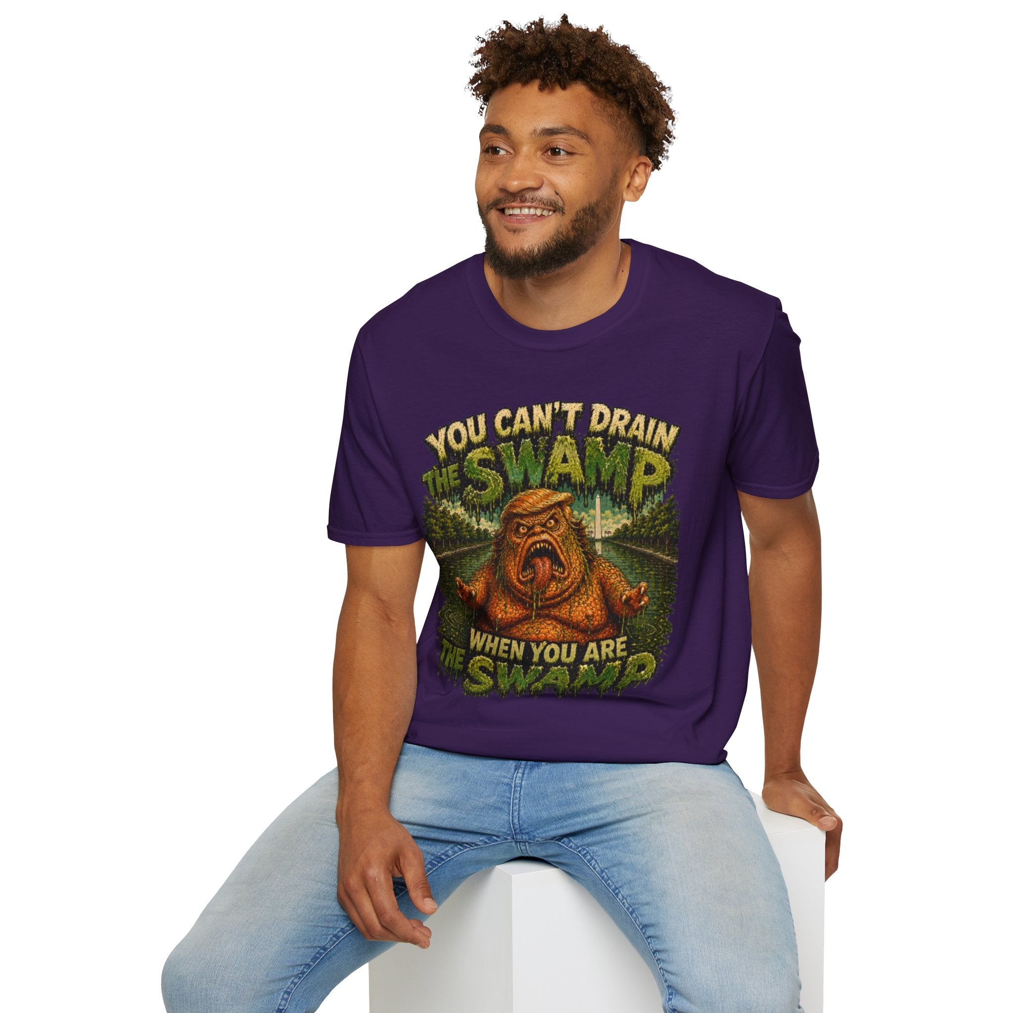 T-Shirt — "You Can't Drain the Swamp when you ARE the Swamp" Graphic Tee