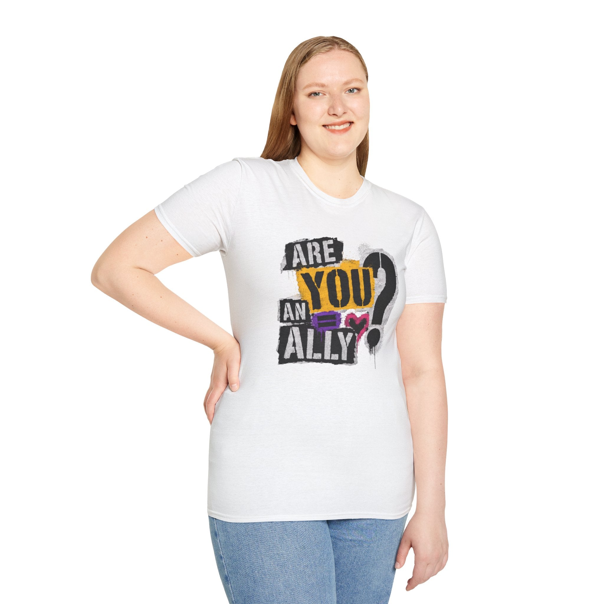 Are You An Ally? Graphic T‑Shirt — Pride & Allyship Tee