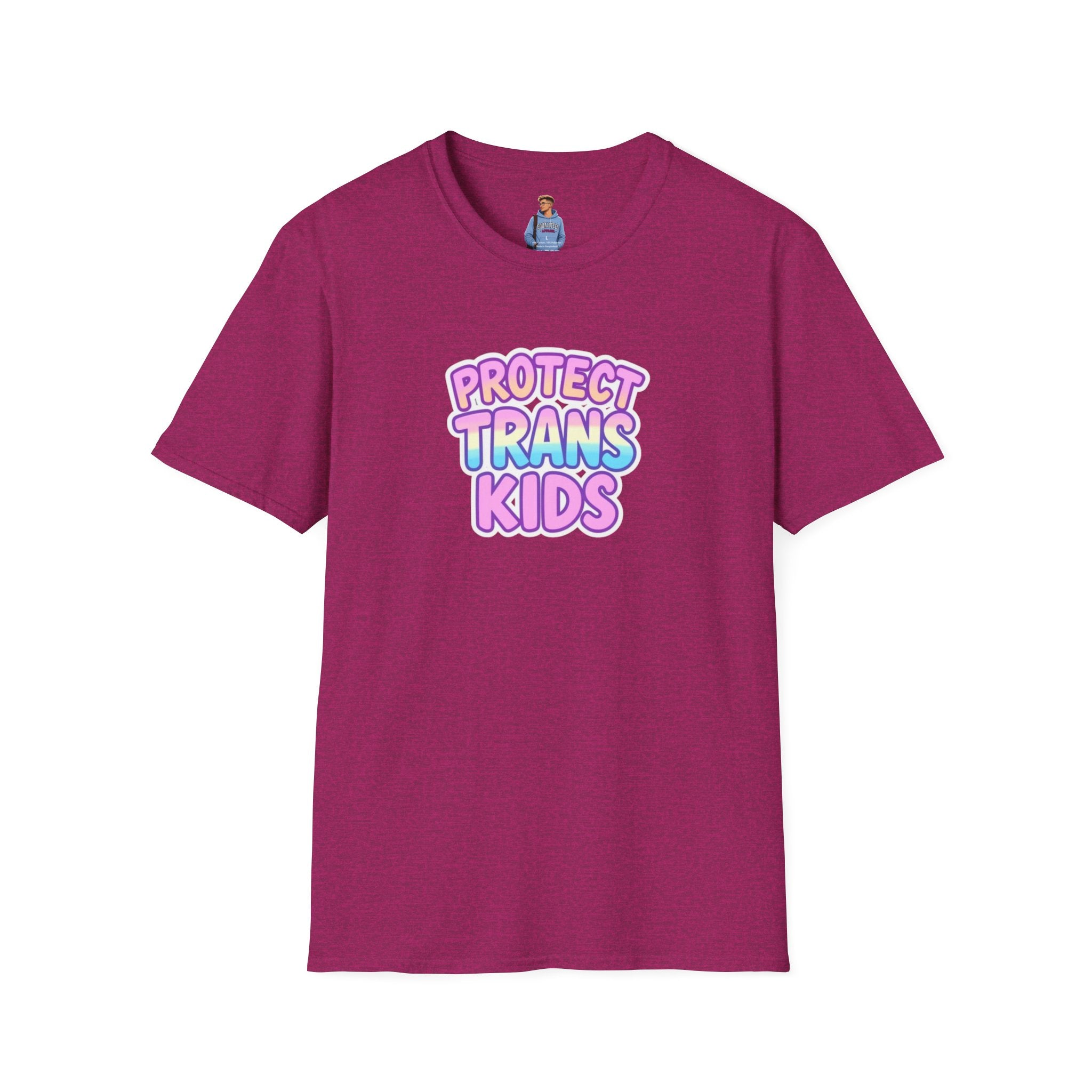 Camiseta unisex Softstyle - Camiseta infantil Protect Trans