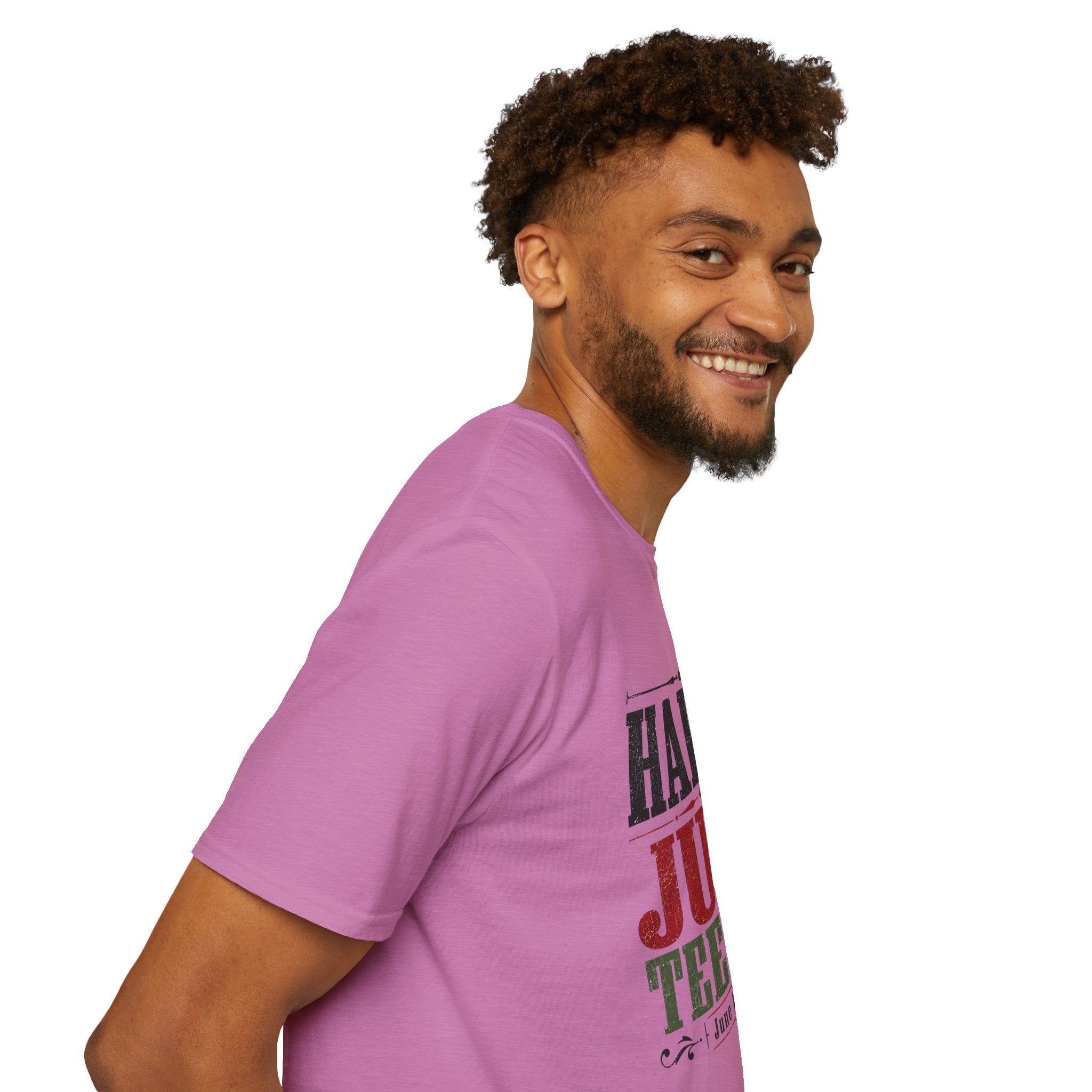 Juneteenth T-Shirt — "Happy Juneteenth" Celebration Tee