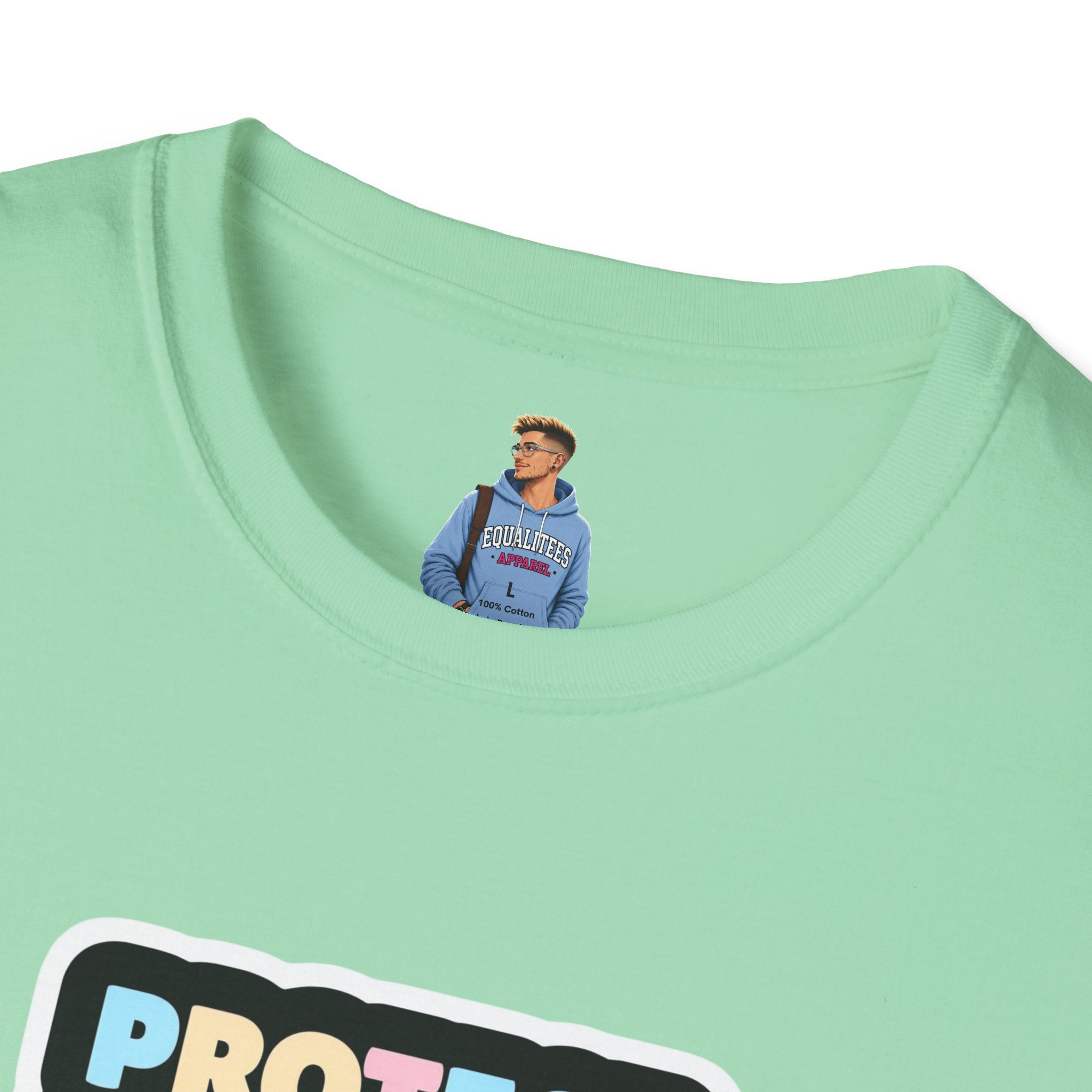 Camiseta unisex de estilo suave "Protect Trans Kids" - Empowerment &amp; Pride Apparel