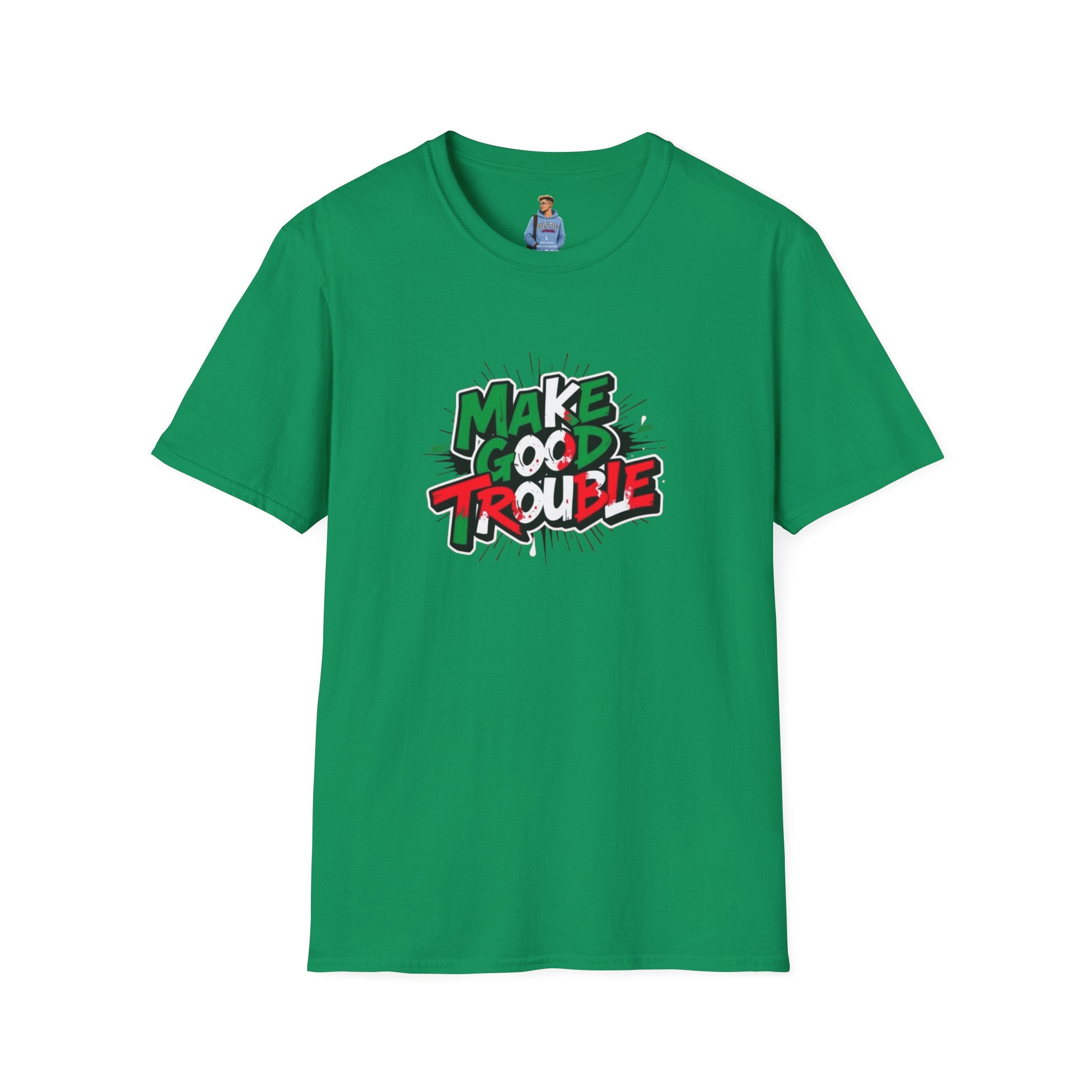 Make Good Trouble T-shirt  Fun Graphic Tee for Activists & Trendsetters