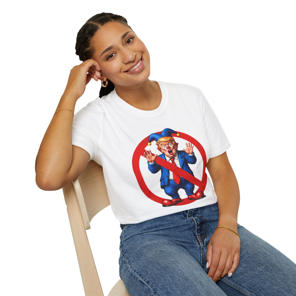 NO CROWN FOR THE CLOWN T-Shirt - NO KINGS IN AMERICA