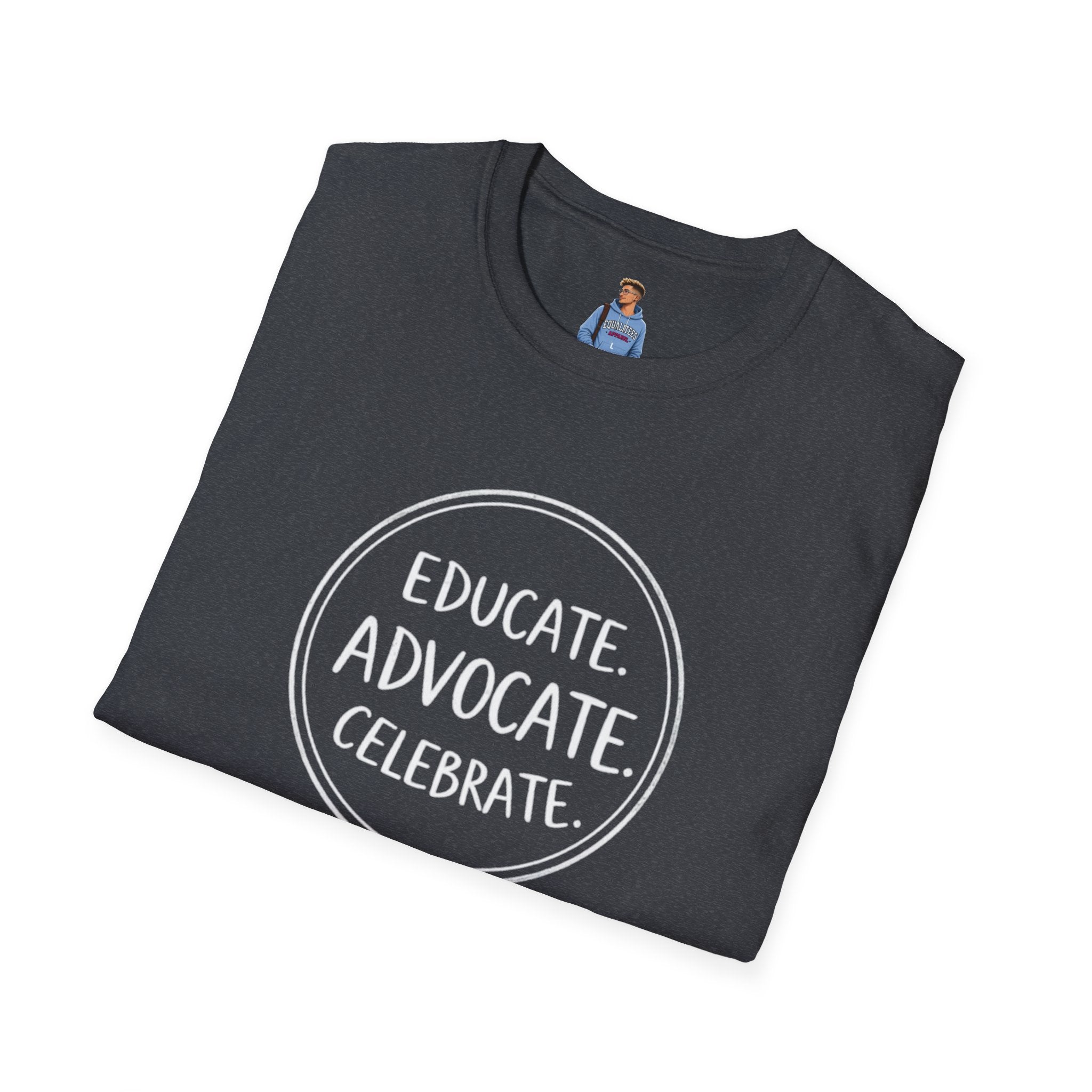 Subtle Pride Educate Advocate Celebrate