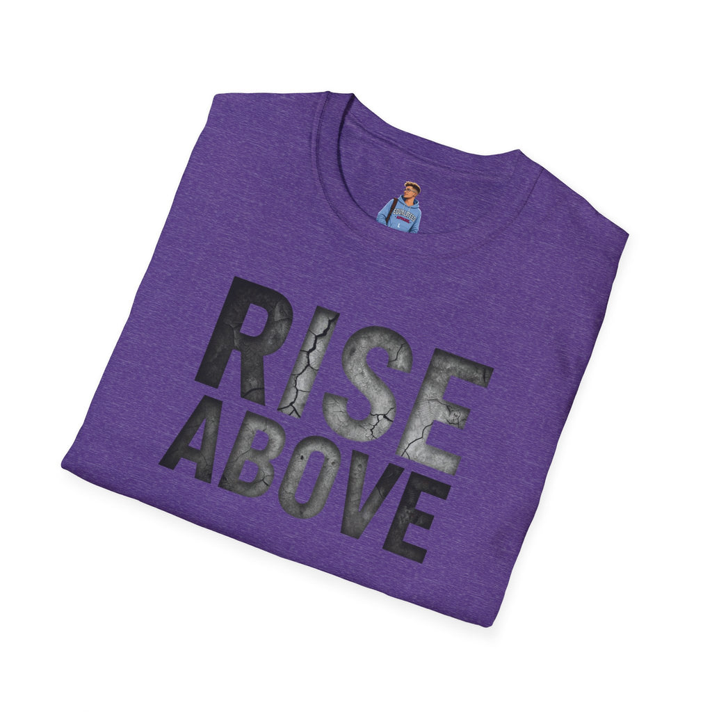 Rise Above Motivational Graphic T-Shirt