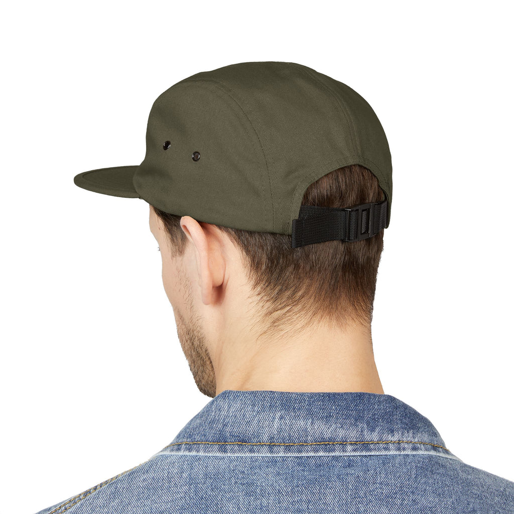 BTTF - Black Trans Travel Fund Embroidered Five-Panel Flat Rim Cap