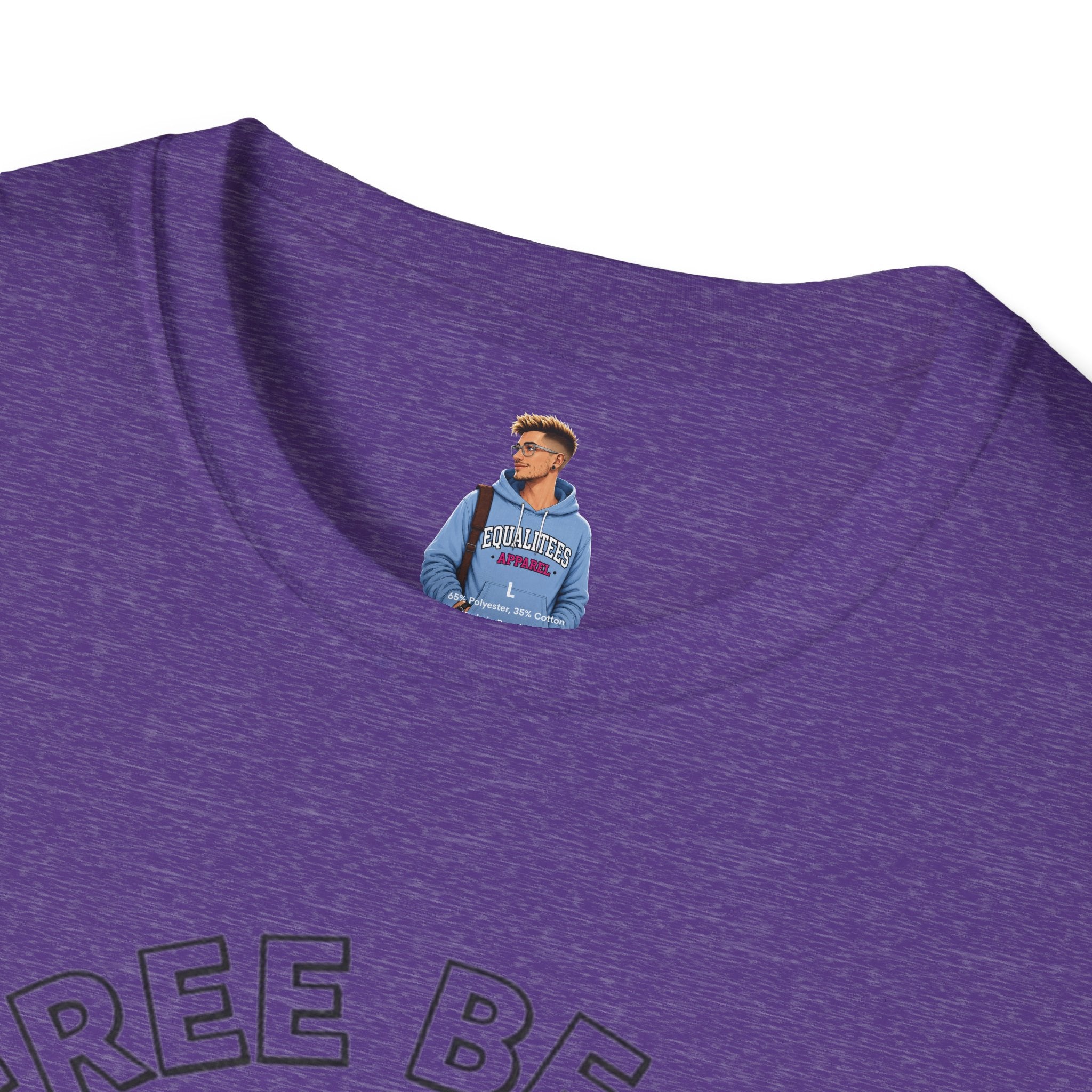 Free Bear Hugs Rainbow Paw T-Shirt