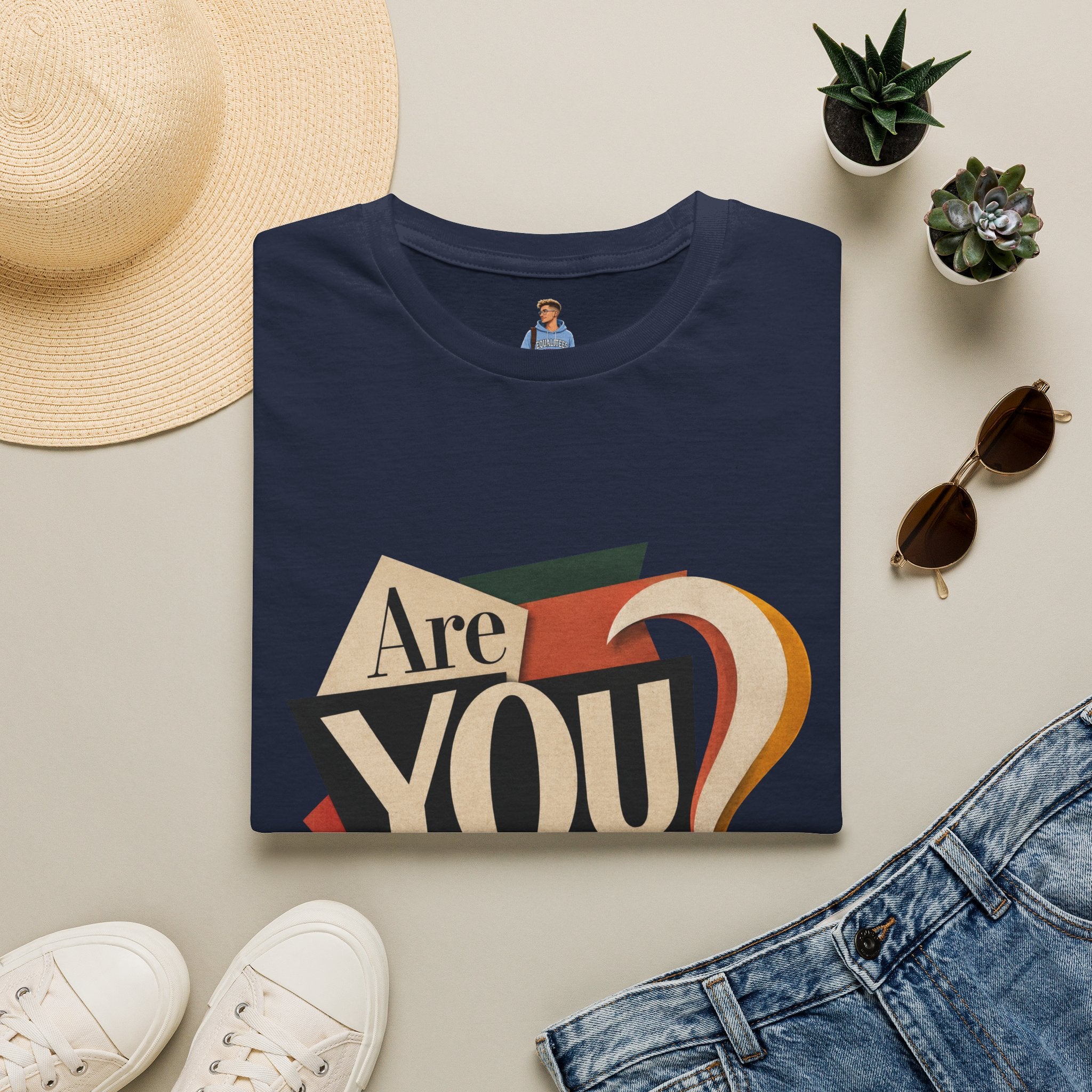 Are You An Ally? T-Shirt — Vintage Pride Ally Tee