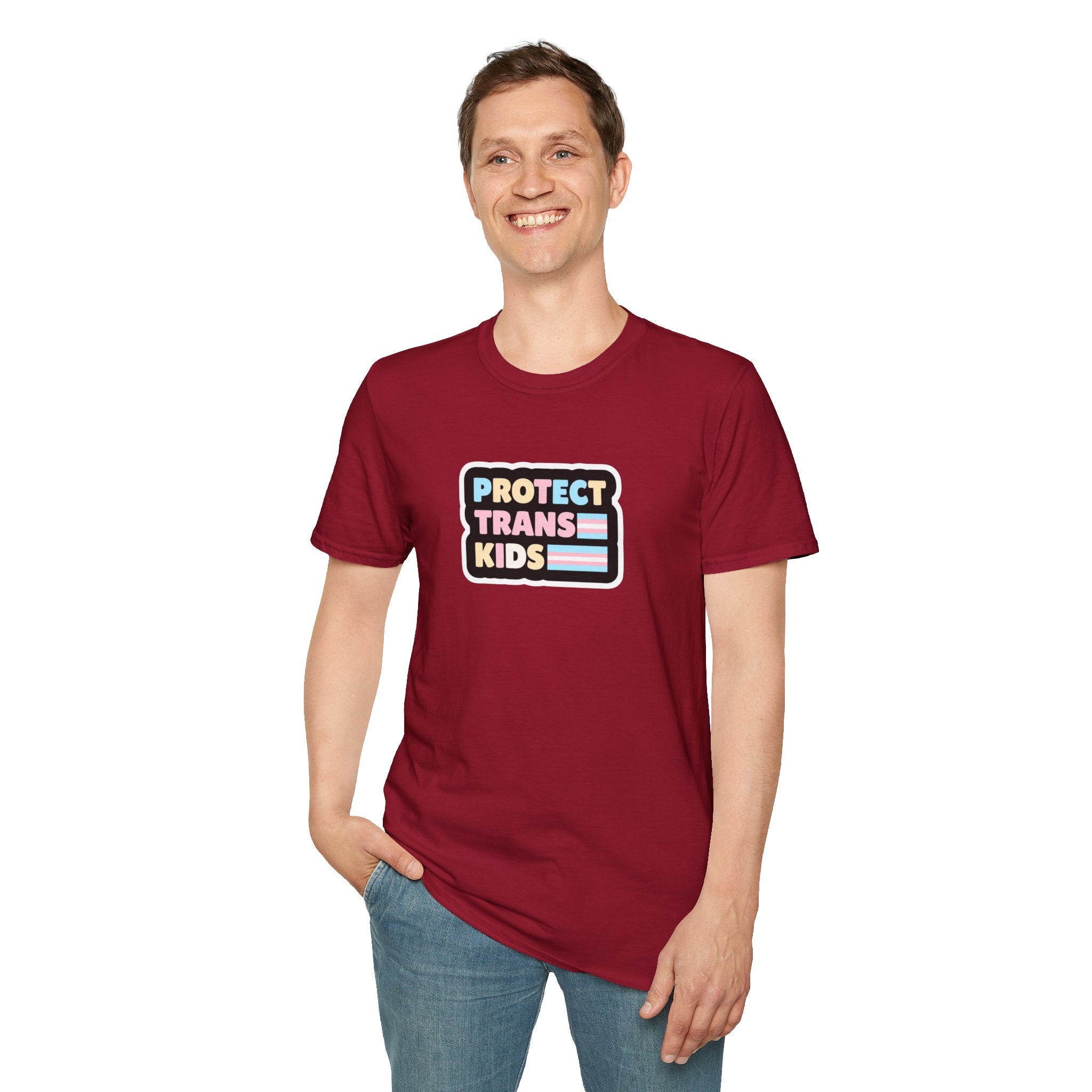 Camiseta unisex de estilo suave "Protect Trans Kids" - Empowerment &amp; Pride Apparel