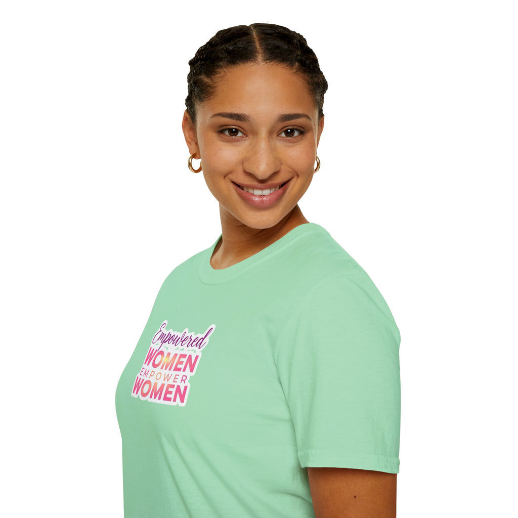 Empowered Women T-Shirt | Unisex Softstyle Tee for Women’s Empowerment