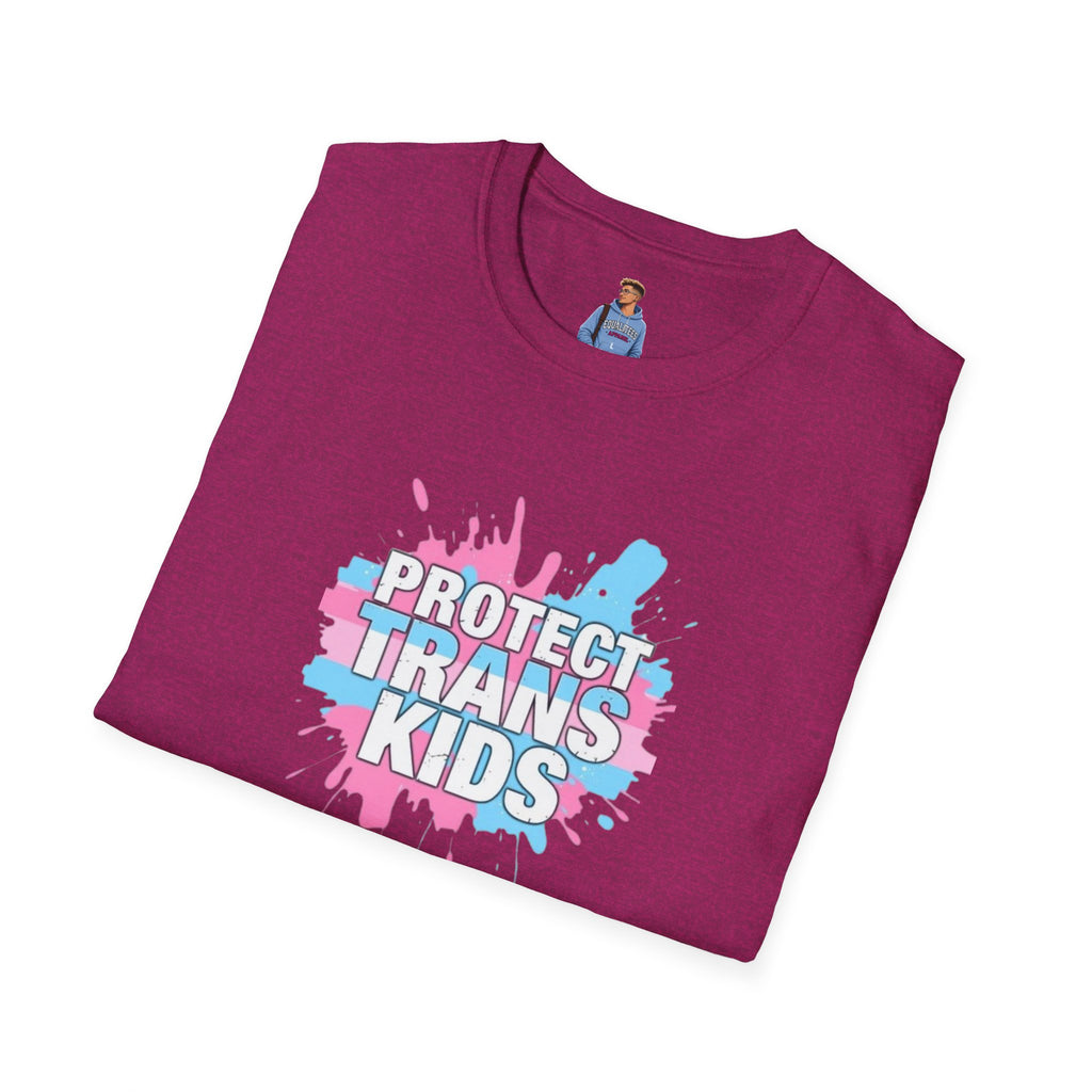 Camiseta unisex infantil "Protect Trans" - Ropa de apoyo LGBTQ+
