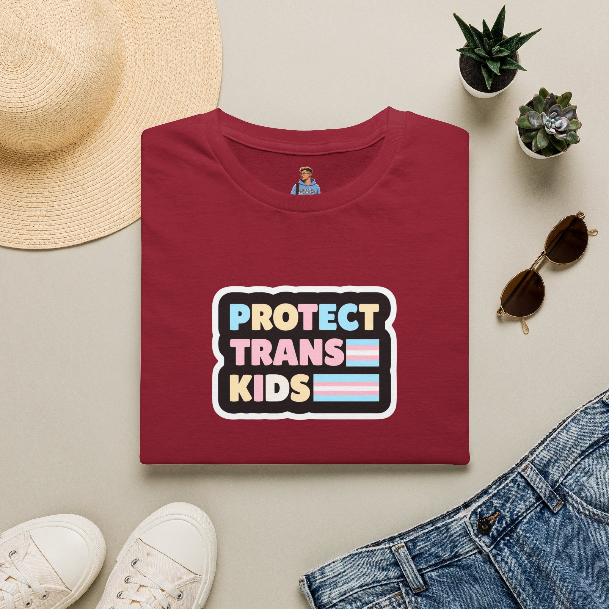 Camiseta unisex de estilo suave "Protect Trans Kids" - Empowerment &amp; Pride Apparel