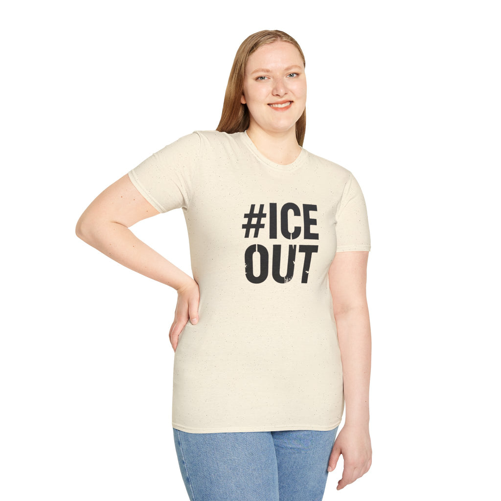 #ICE OUT Political Resistance T-Shirt