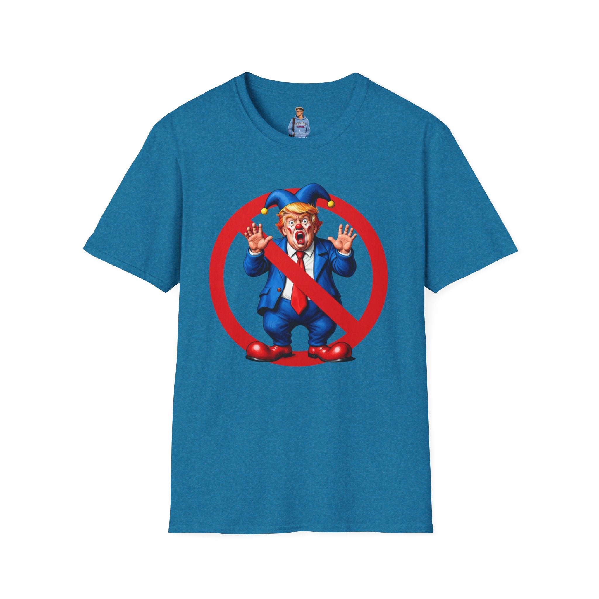 NO CROWN FOR THE CLOWN T-Shirt - NO KINGS IN AMERICA