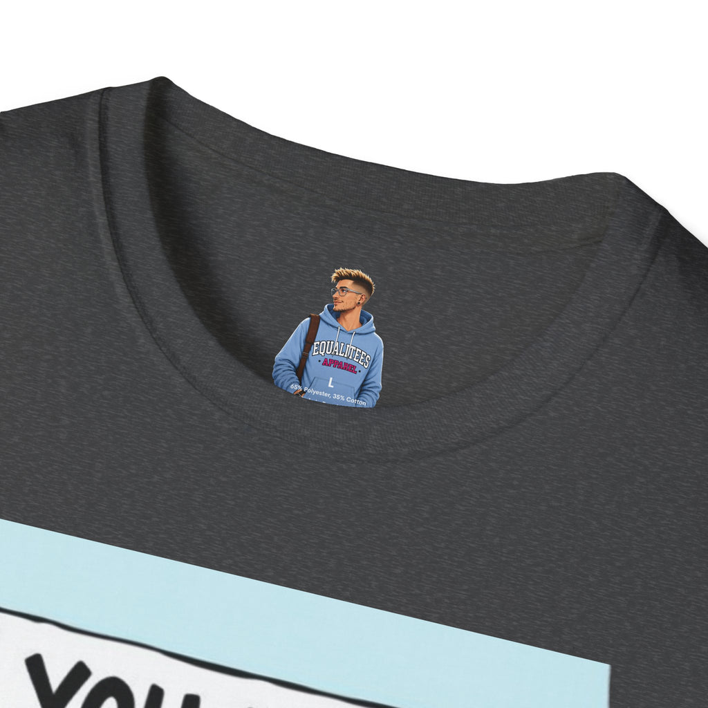 You Don't Know Me Enough to Hate Me Trans Pride T-Shirt - Unisex Softstyle Tee for Casual Wear