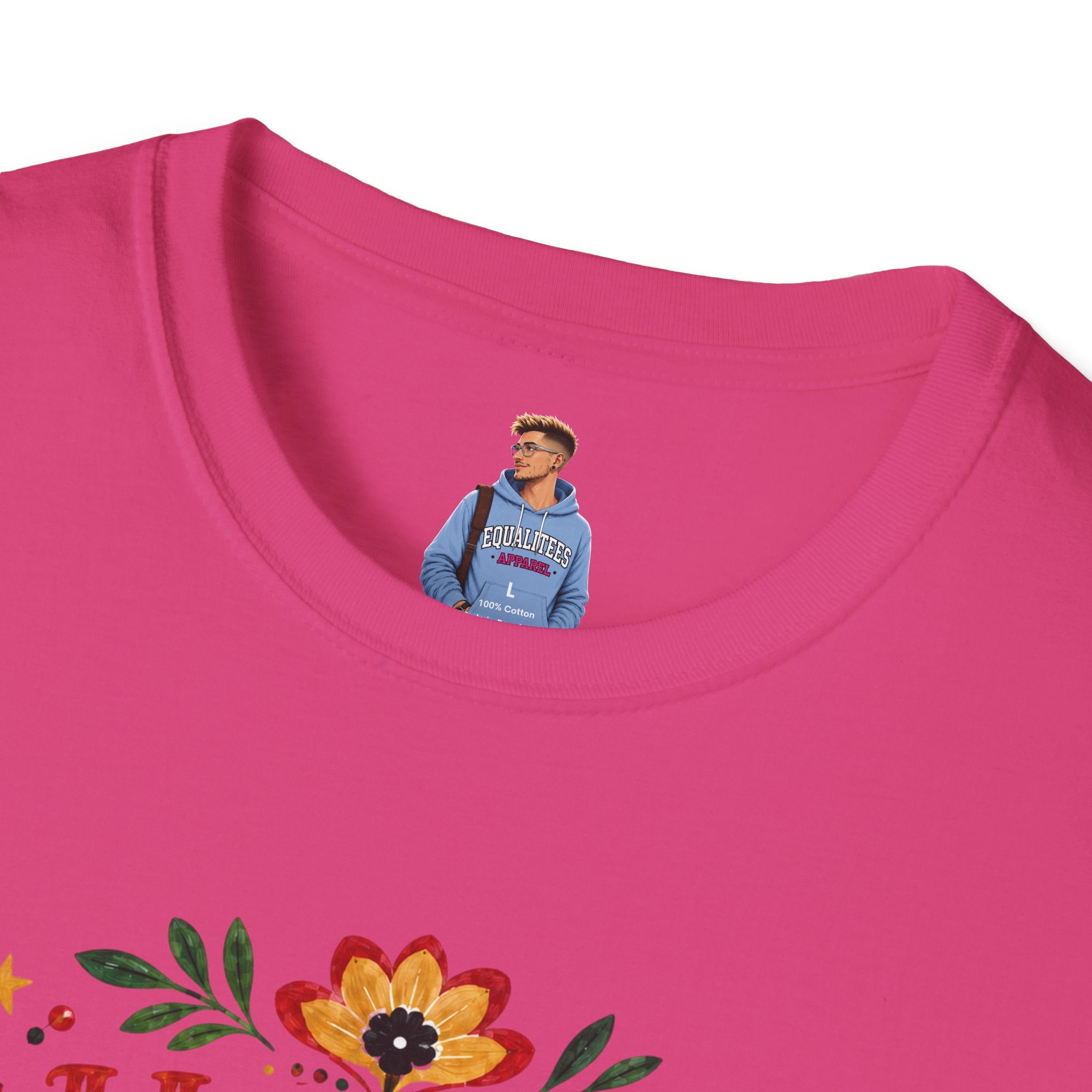Juneteenth T-Shirt — "Happy Juneteenth" Floral Celebration Tee