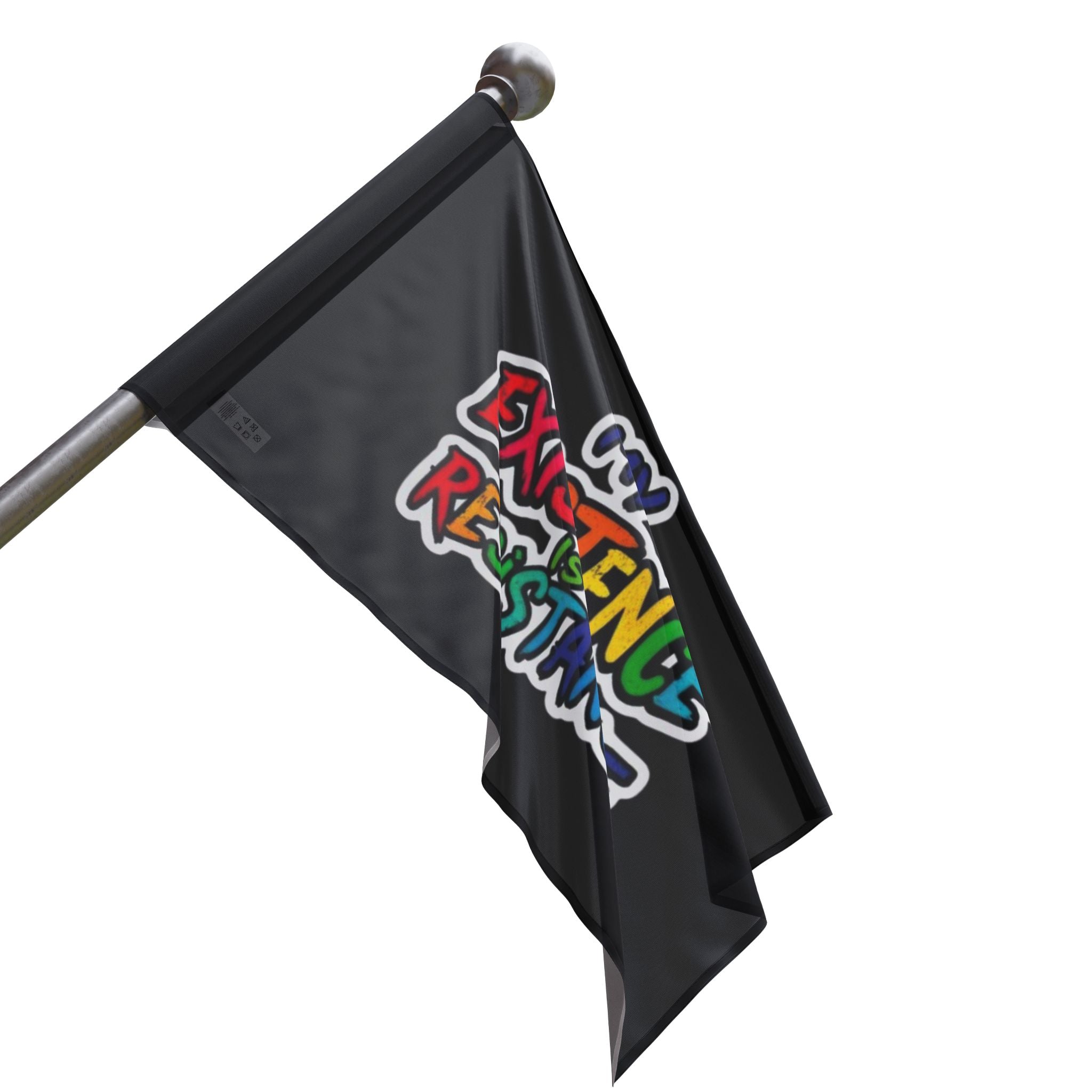 My Existence is Resistance Rainbow Pride Flag - EqualiTees.Me