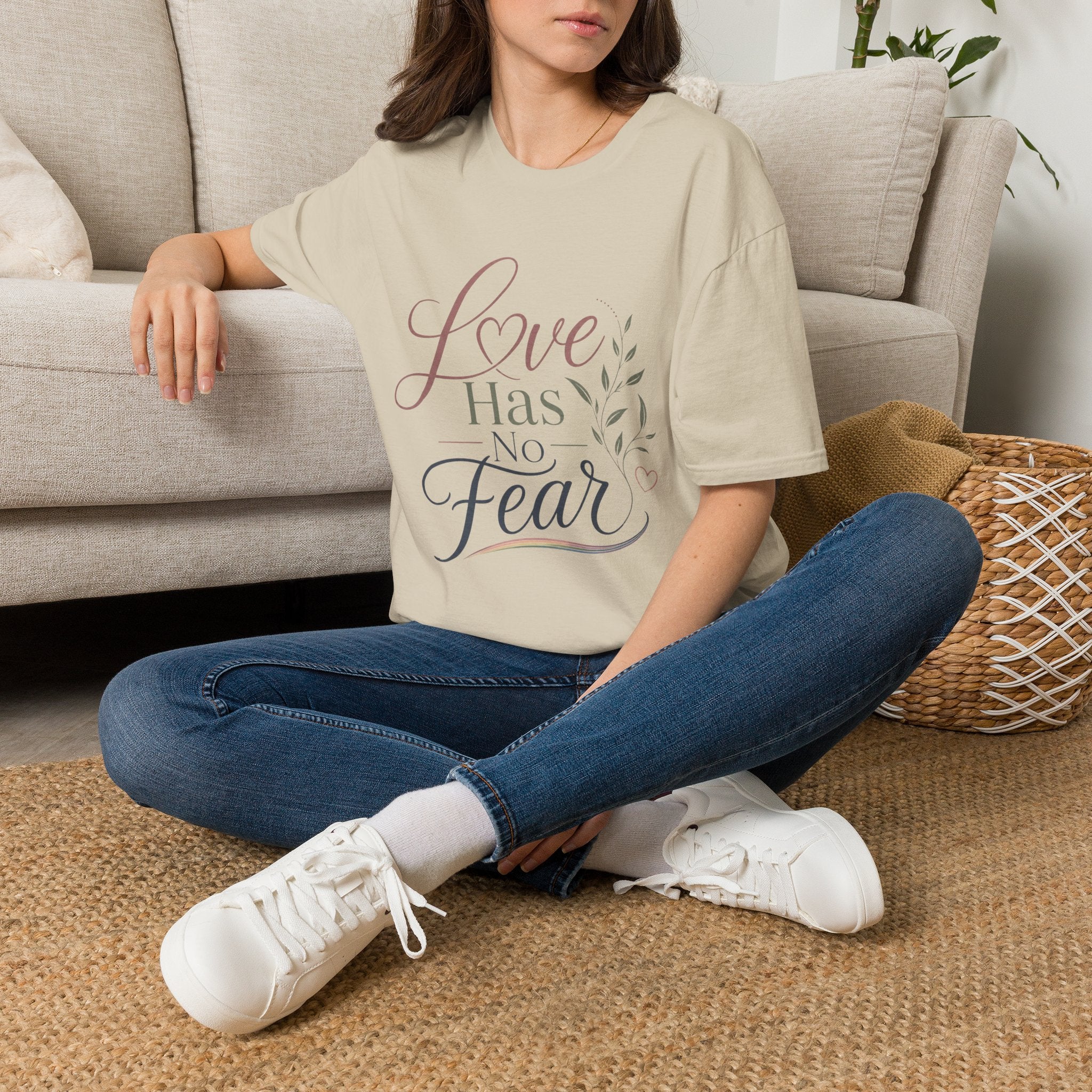Love Has No Fear T-Shirt — Inspirational Tee