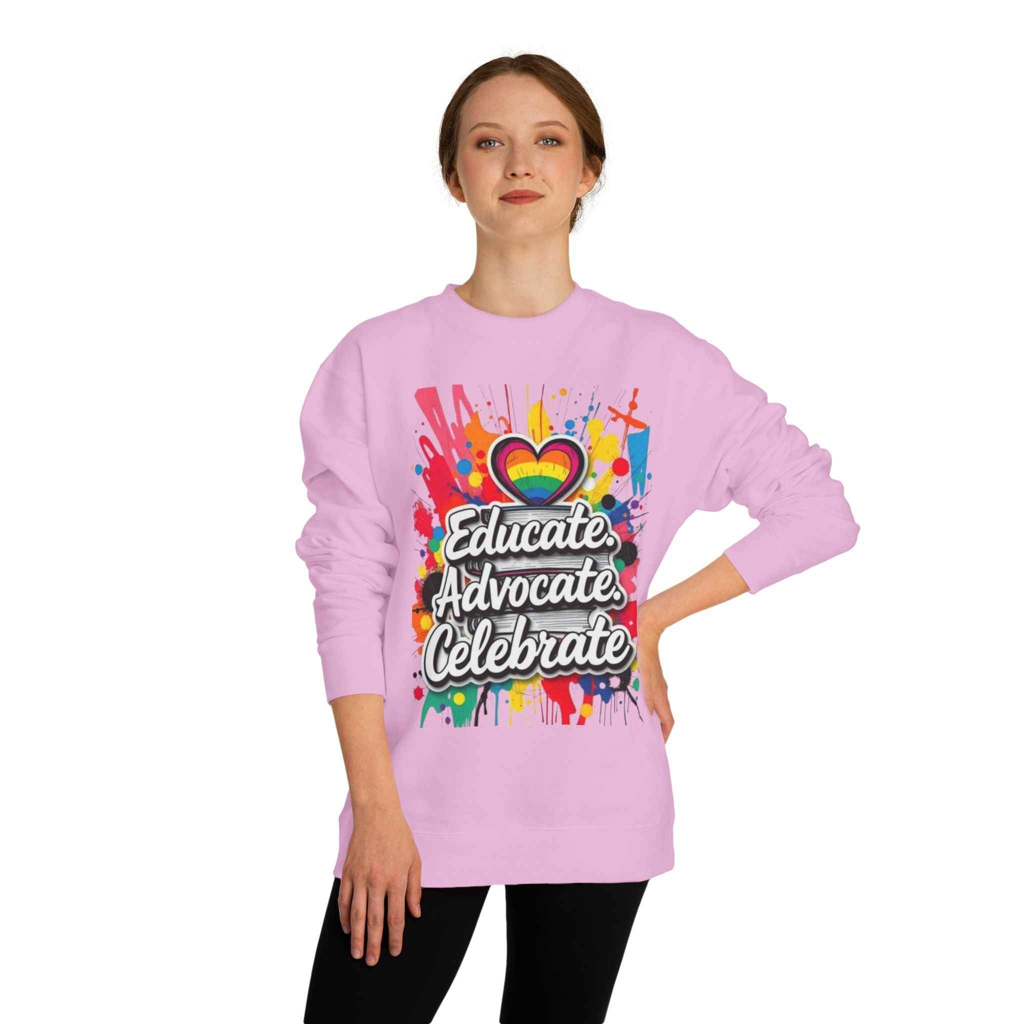 Subtle Pride Educate Advocate Celebrate