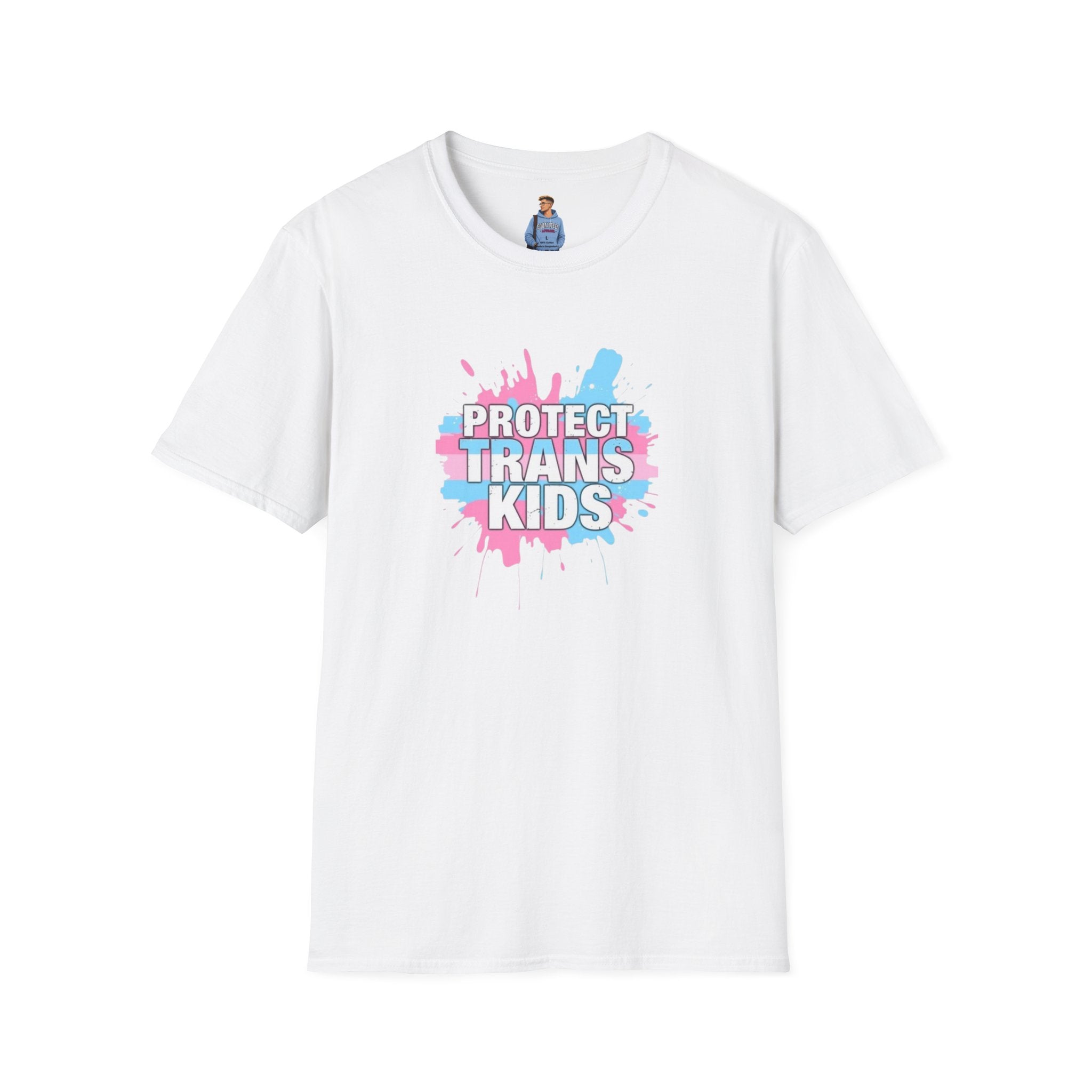 Camiseta unisex infantil "Protect Trans" - Ropa de apoyo LGBTQ+