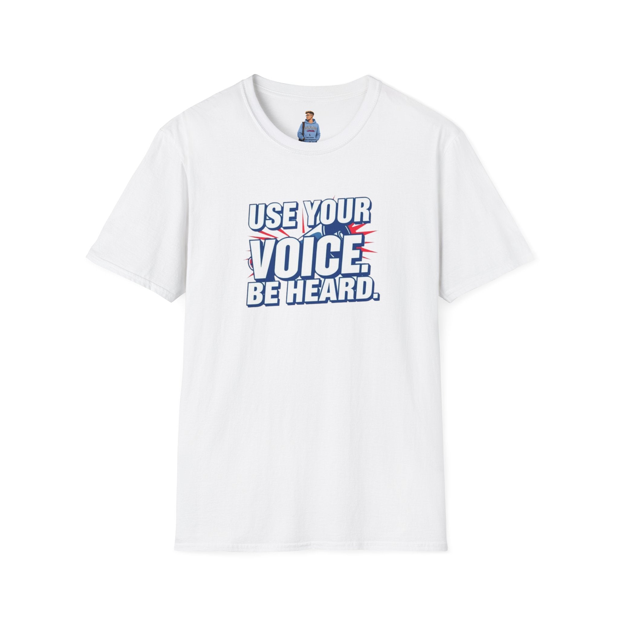 Camiseta de empoderamiento: usa tu voz y hazte escuchar