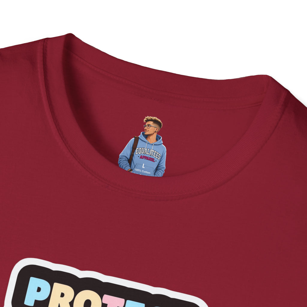 Camiseta unisex de estilo suave "Protect Trans Kids" - Empowerment &amp; Pride Apparel