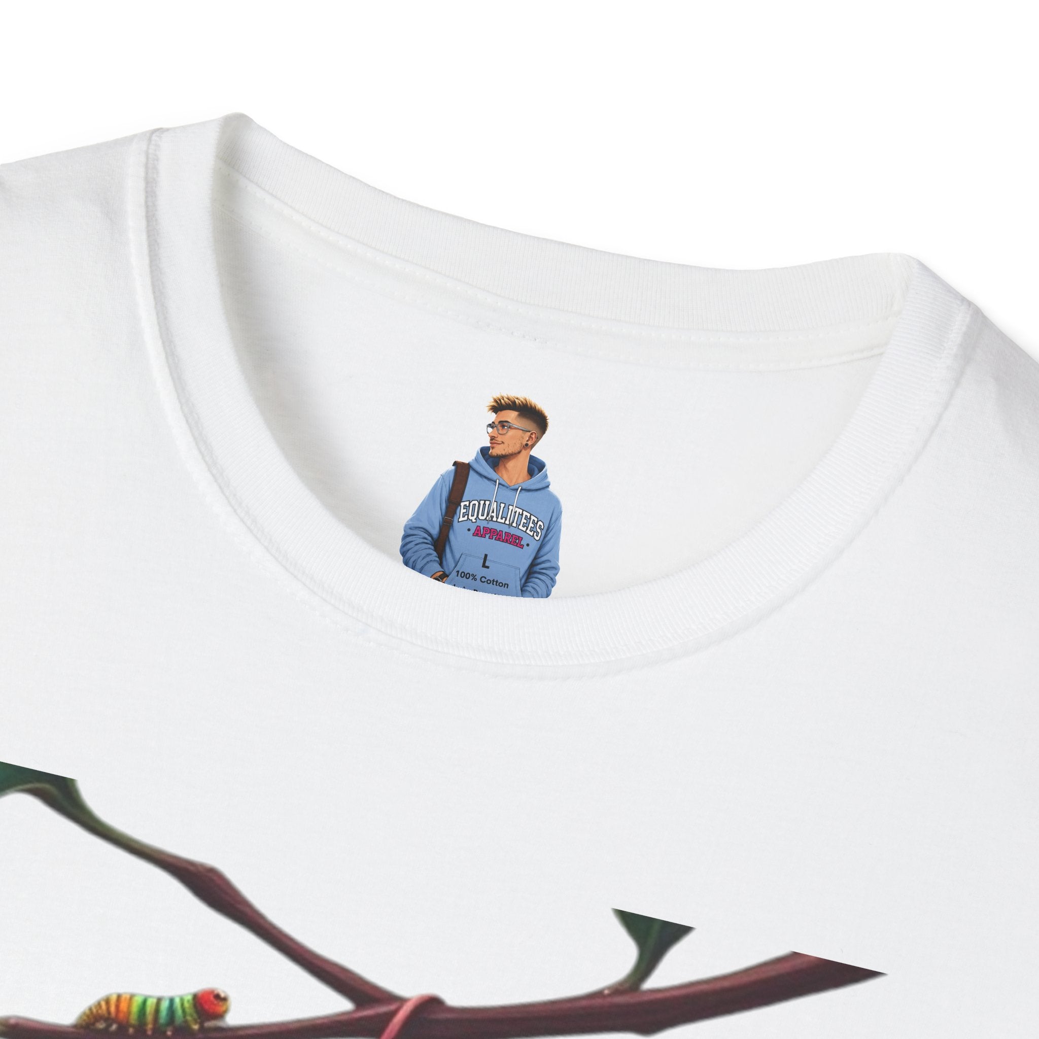 Rainbow Butterfly Cocoon Pride T-Shirt
