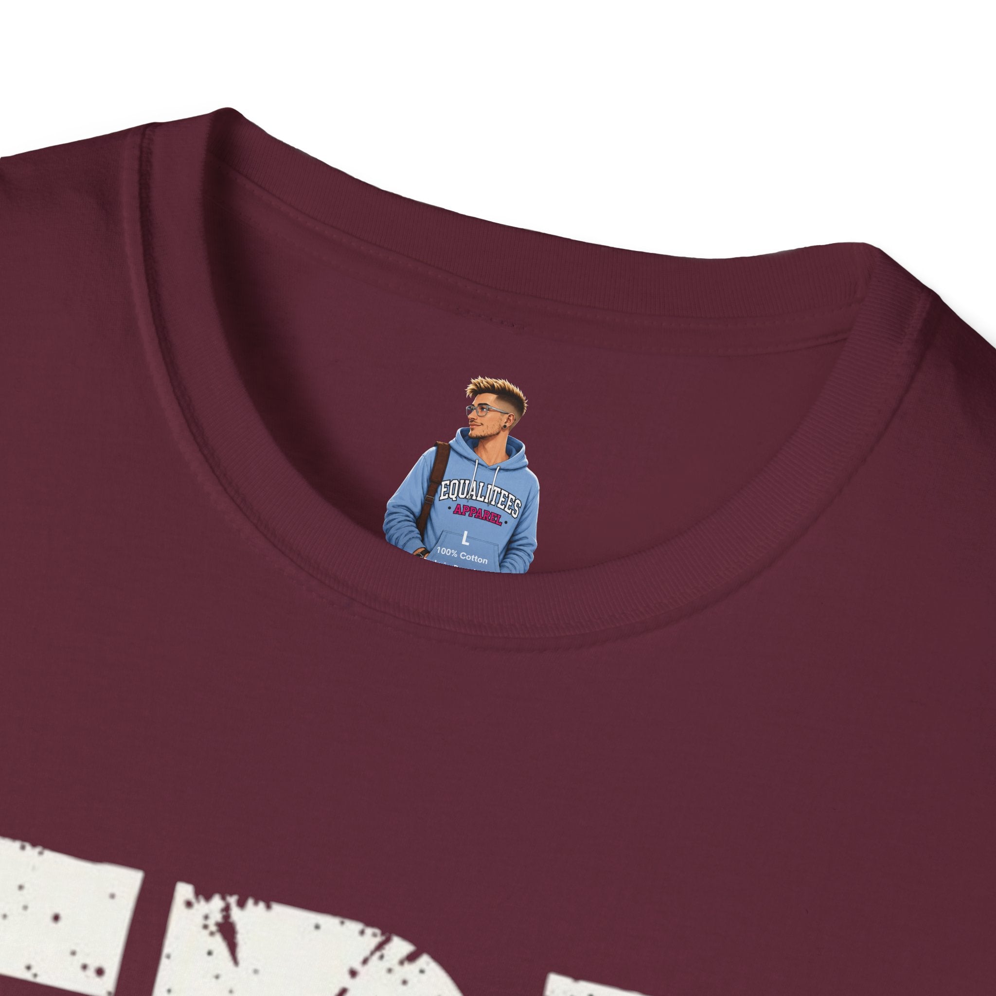 FDT Political Protest Distressed Graphic T-Shirt