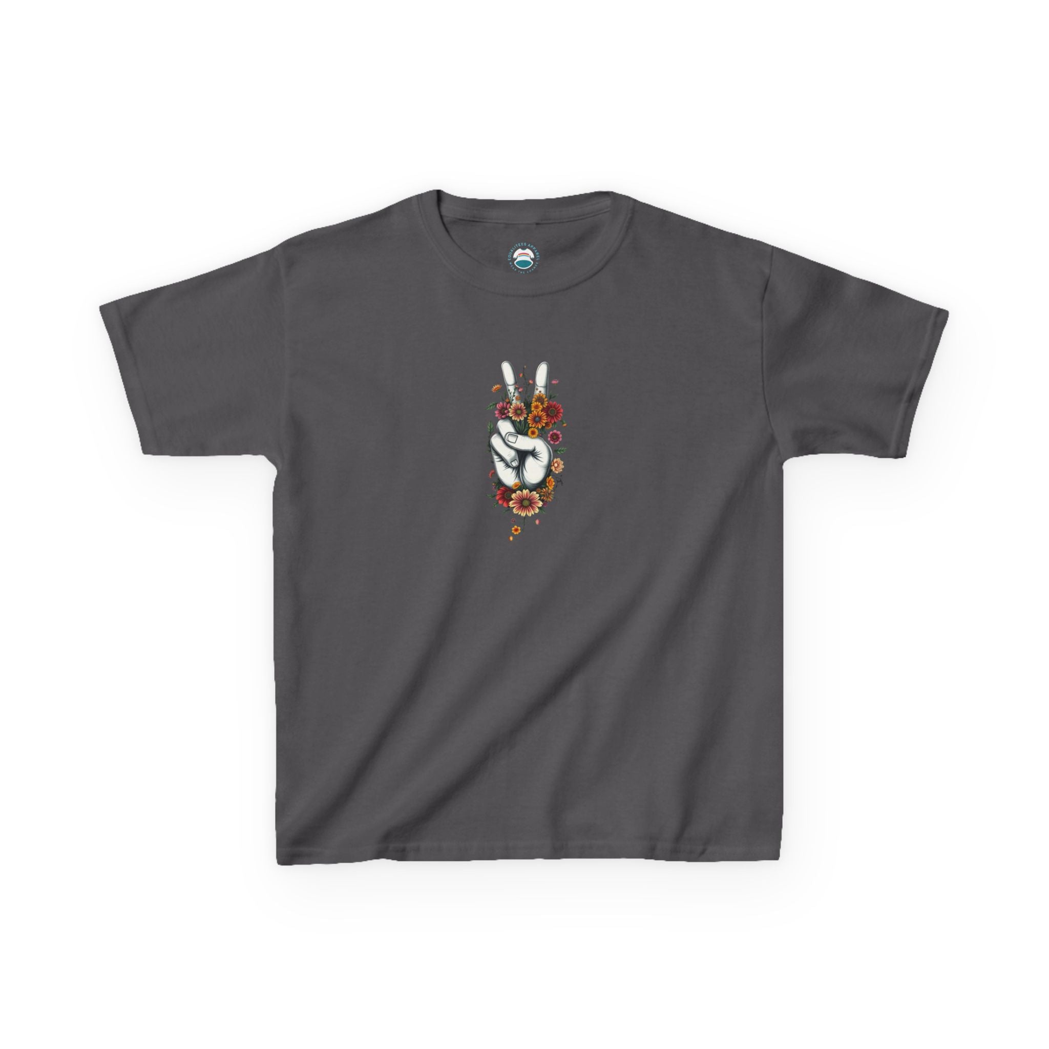 Grow Peace Kids Heavy Cotton™ Tee - EqualiTees.Me