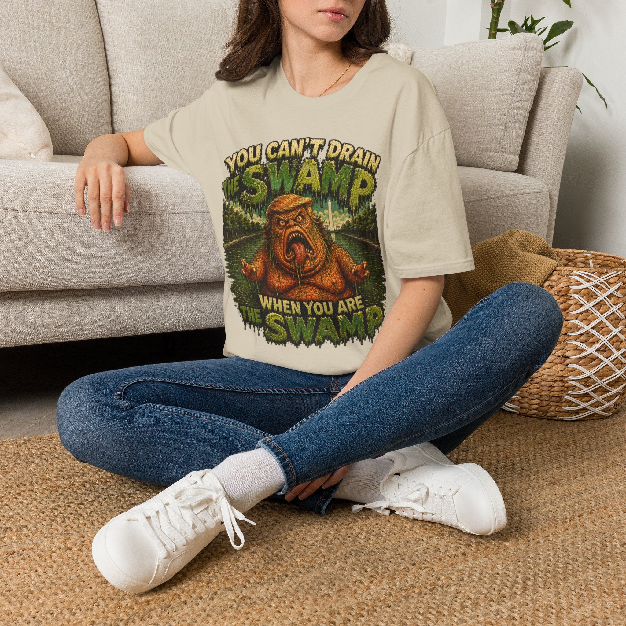 T-Shirt — "You Can't Drain the Swamp when you ARE the Swamp" Graphic Tee