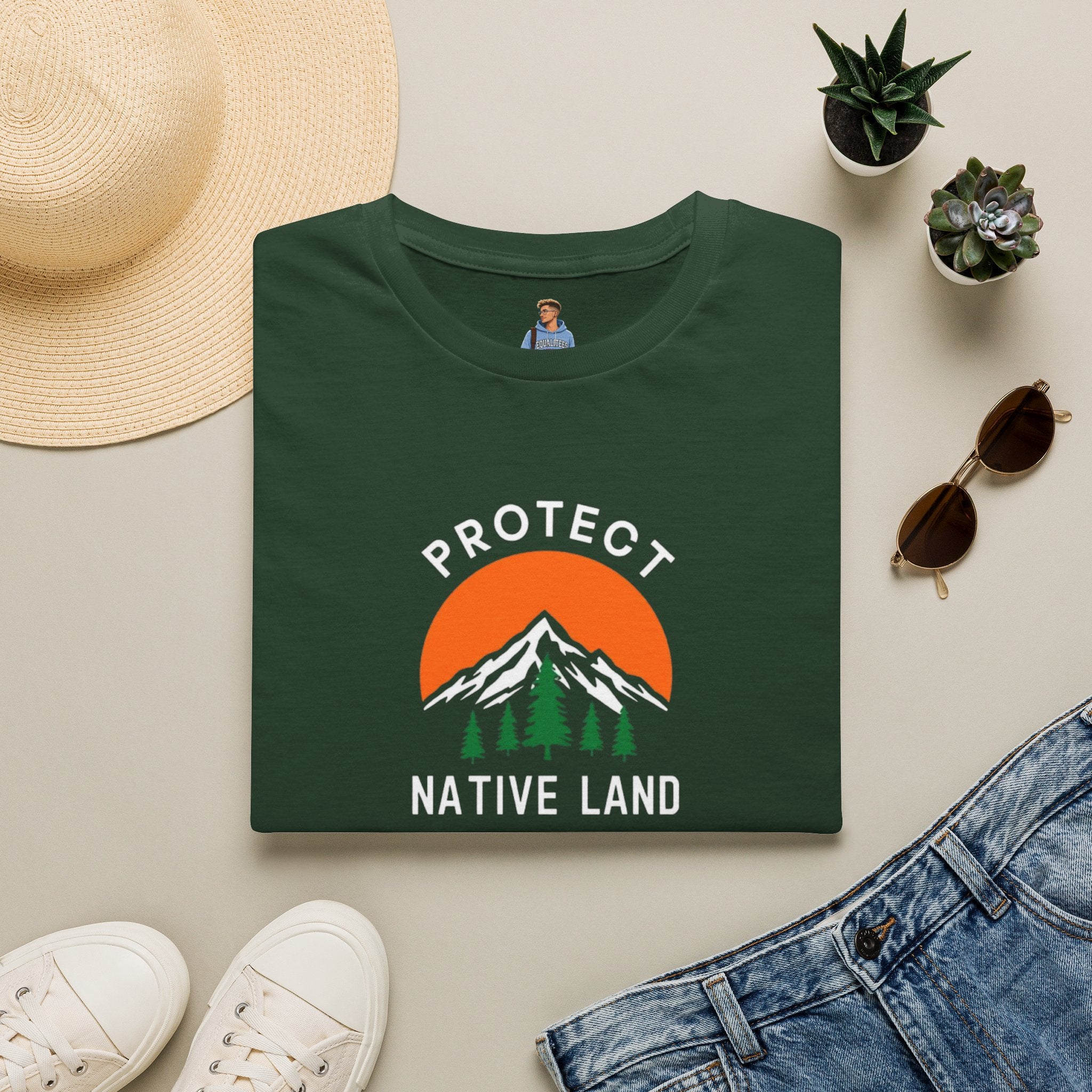 Protect Native Land Softstyle Unisex T-shirt