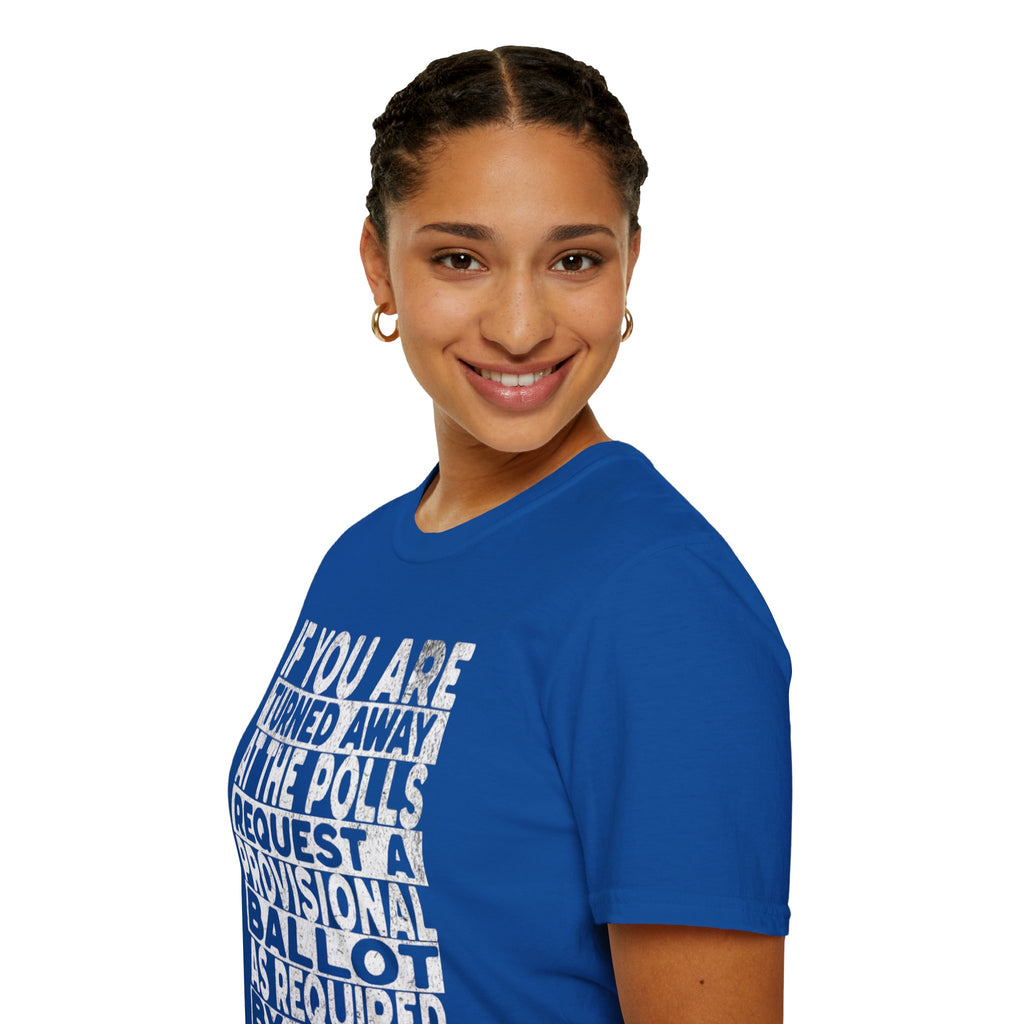 Know Your Rights Voter English T-Shirt