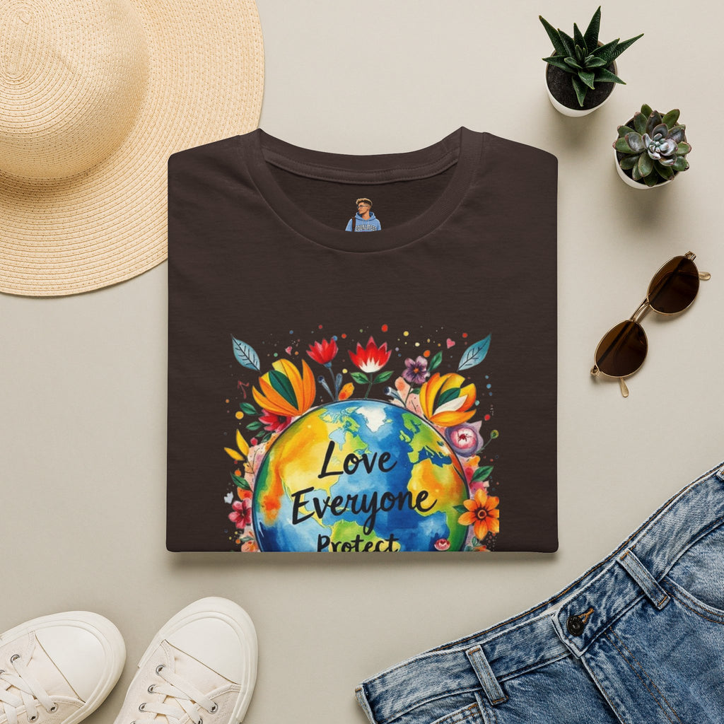 Love Everyone Protect The Planet T-Shirt