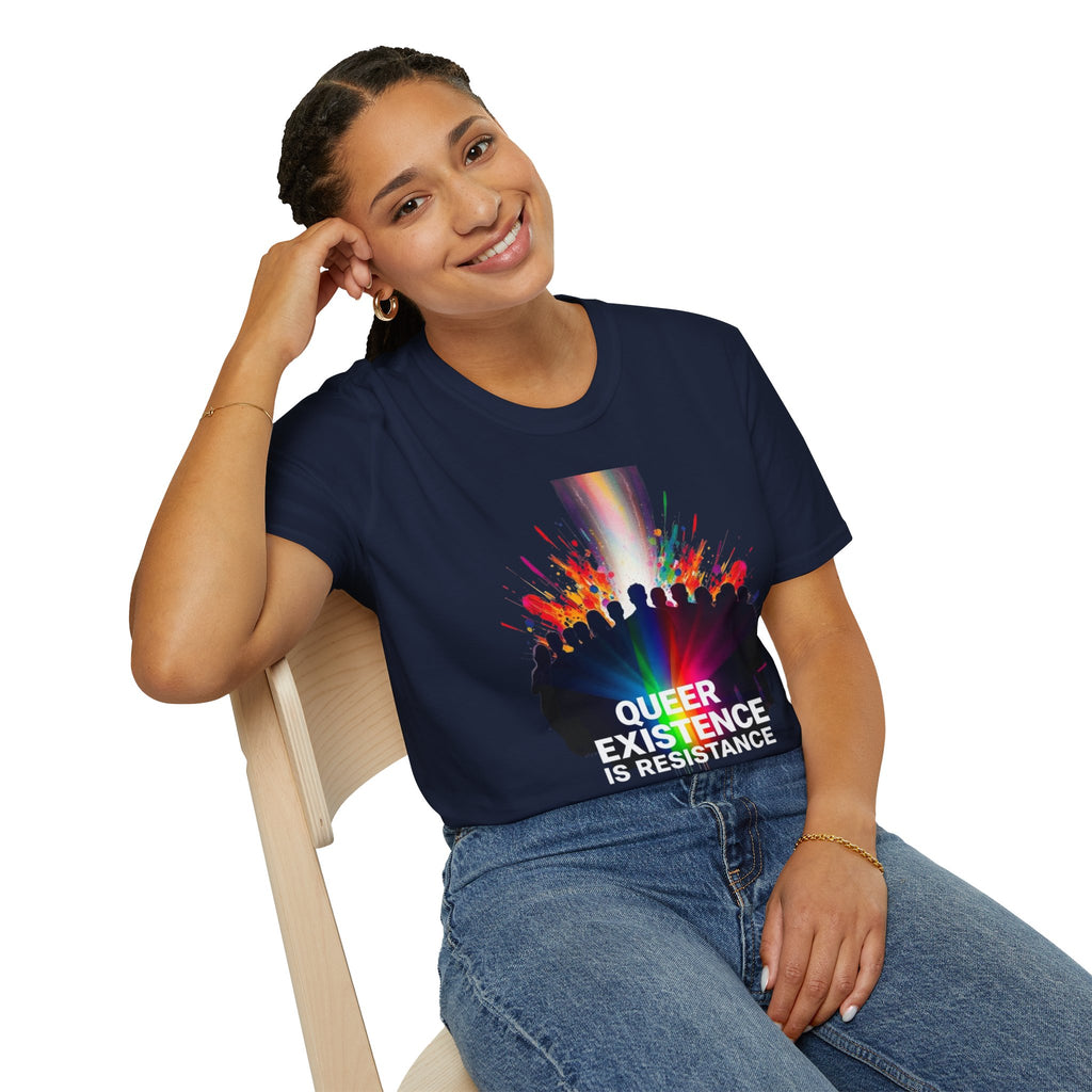 Queer Existence is Resistance Graphic T-Shirt