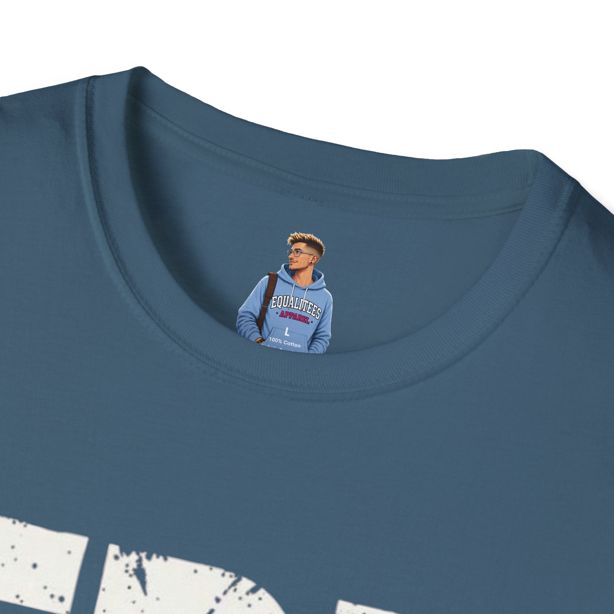 FDT Political Protest Distressed Graphic T-Shirt