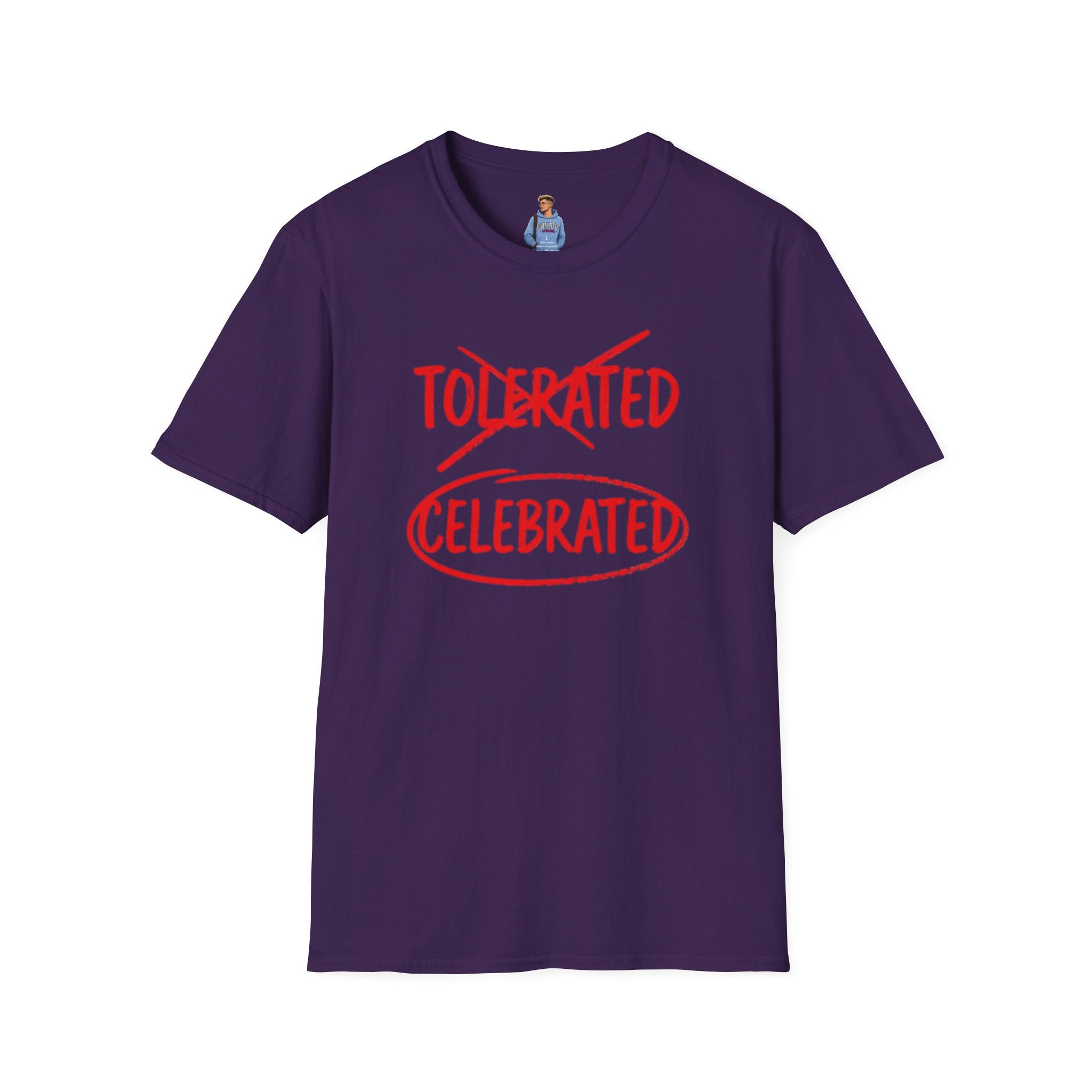Not Tolerated. Celebrated. T-Shirt