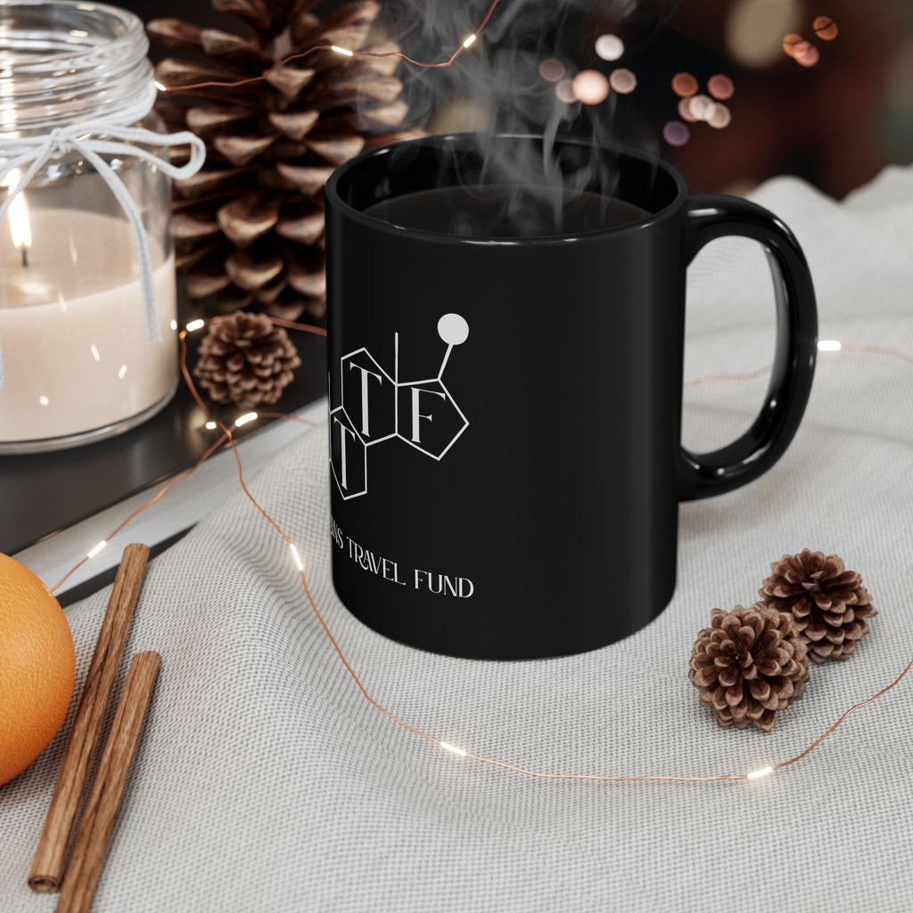 BTTF - Black Trans Travel Fund Black Ceramic Mug 11oz/15oz