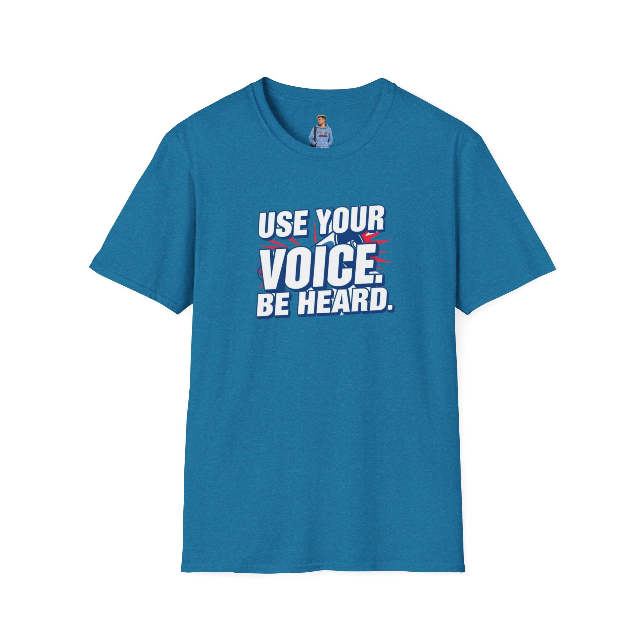 Camiseta de empoderamiento: usa tu voz y hazte escuchar