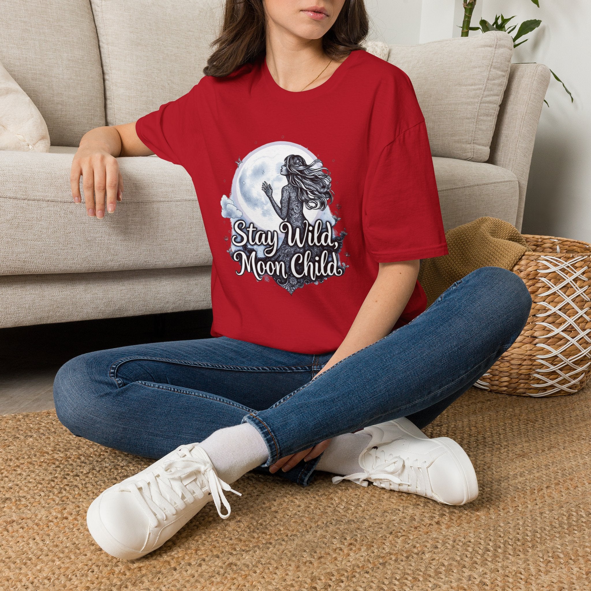 Gypsy Moon T-Shirt - Stay Wild Moon Child