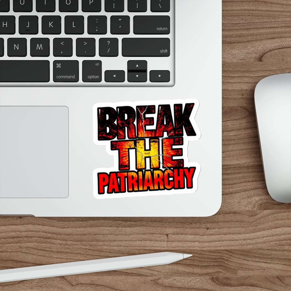 BREAK THE PATRIARCHY Sticker - EqualiTees.Me