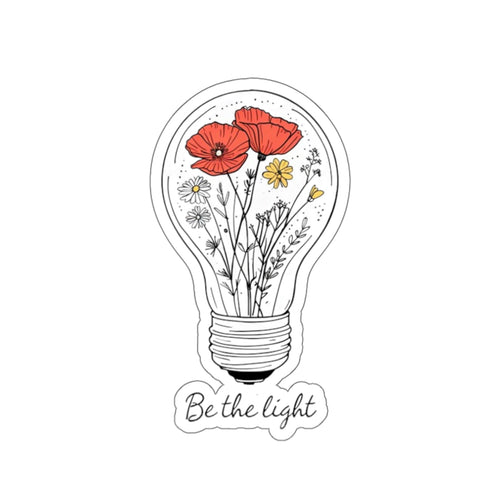 Die-Cut Stickers - Be The Light - EqualiTees.Me