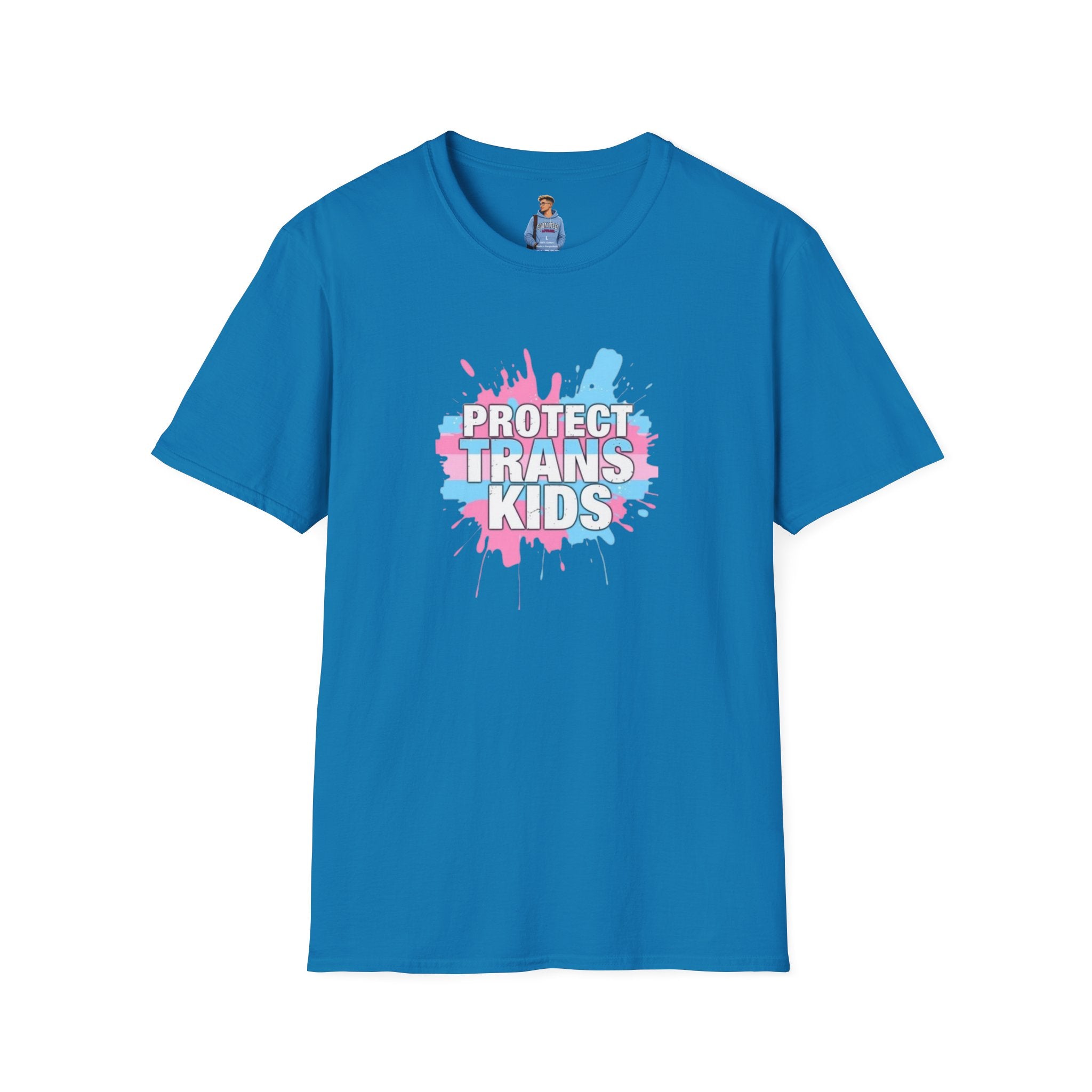Camiseta unisex infantil "Protect Trans" - Ropa de apoyo LGBTQ+