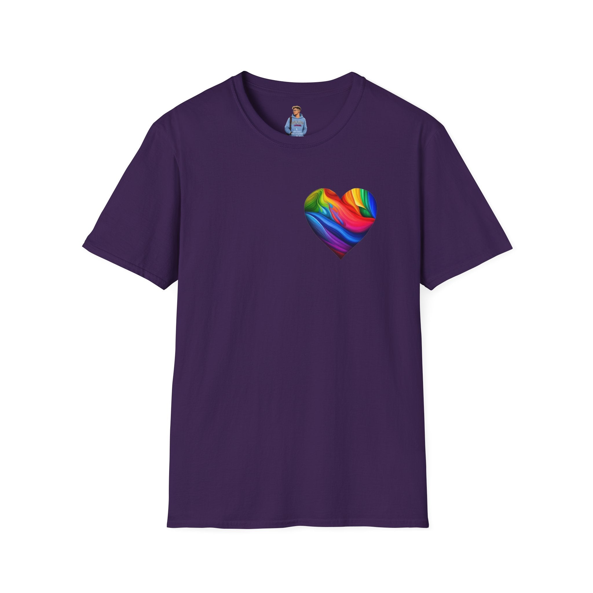 Pride Heart Design T-shirt