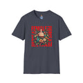 Camiseta unisex femenina Fierce: camiseta con estampado floral de estilo suave