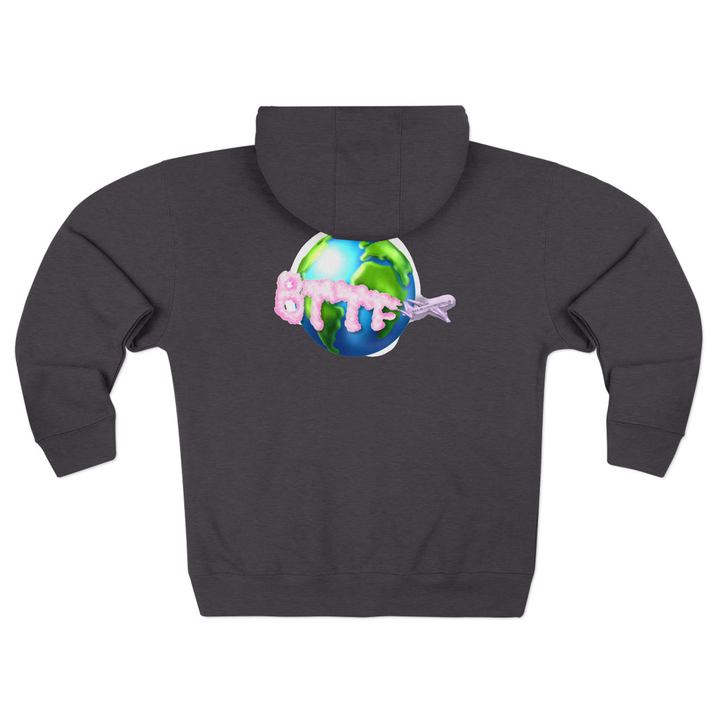 BTTF - Black Trans Travel Fund Unisex Zip-Up Hoodie
